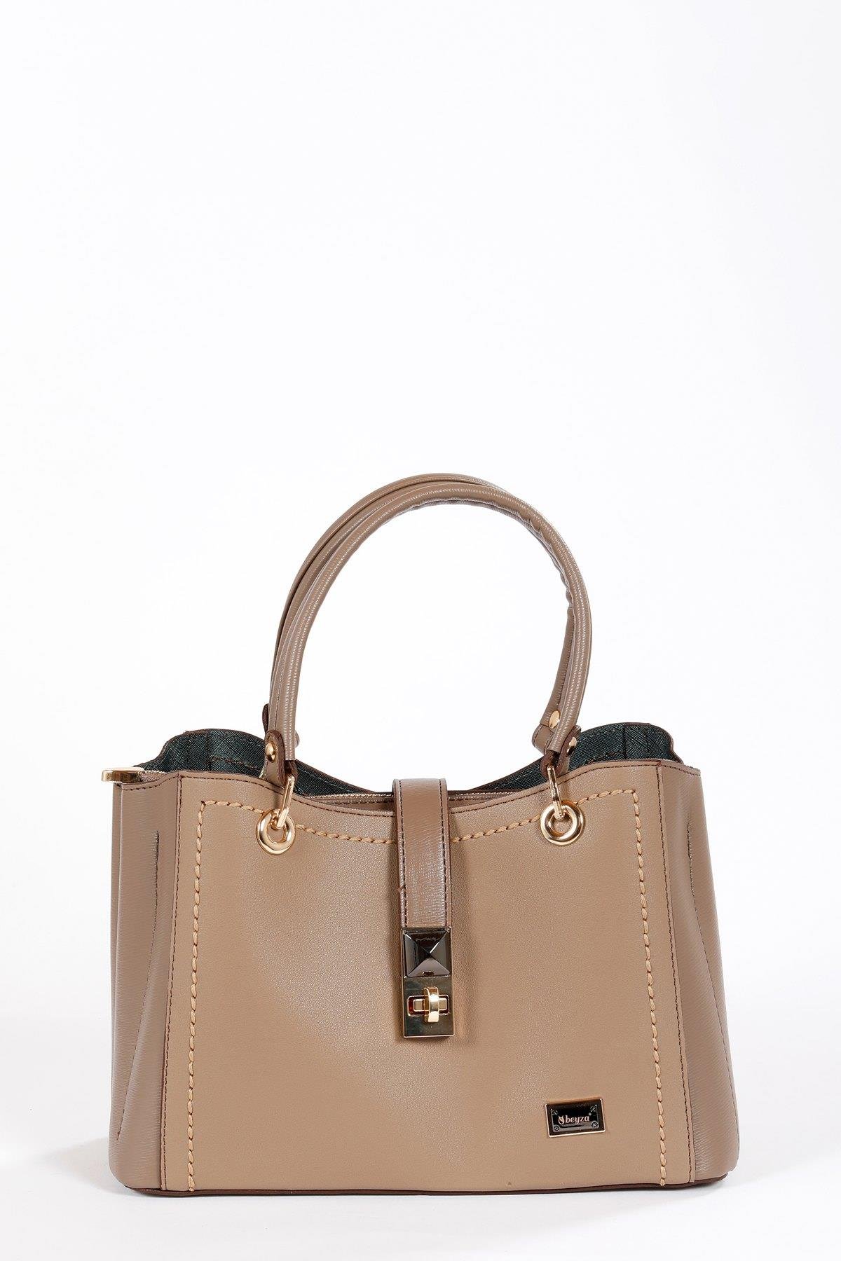 Beyza-BEYZA ÇANTA 18208 VİZON