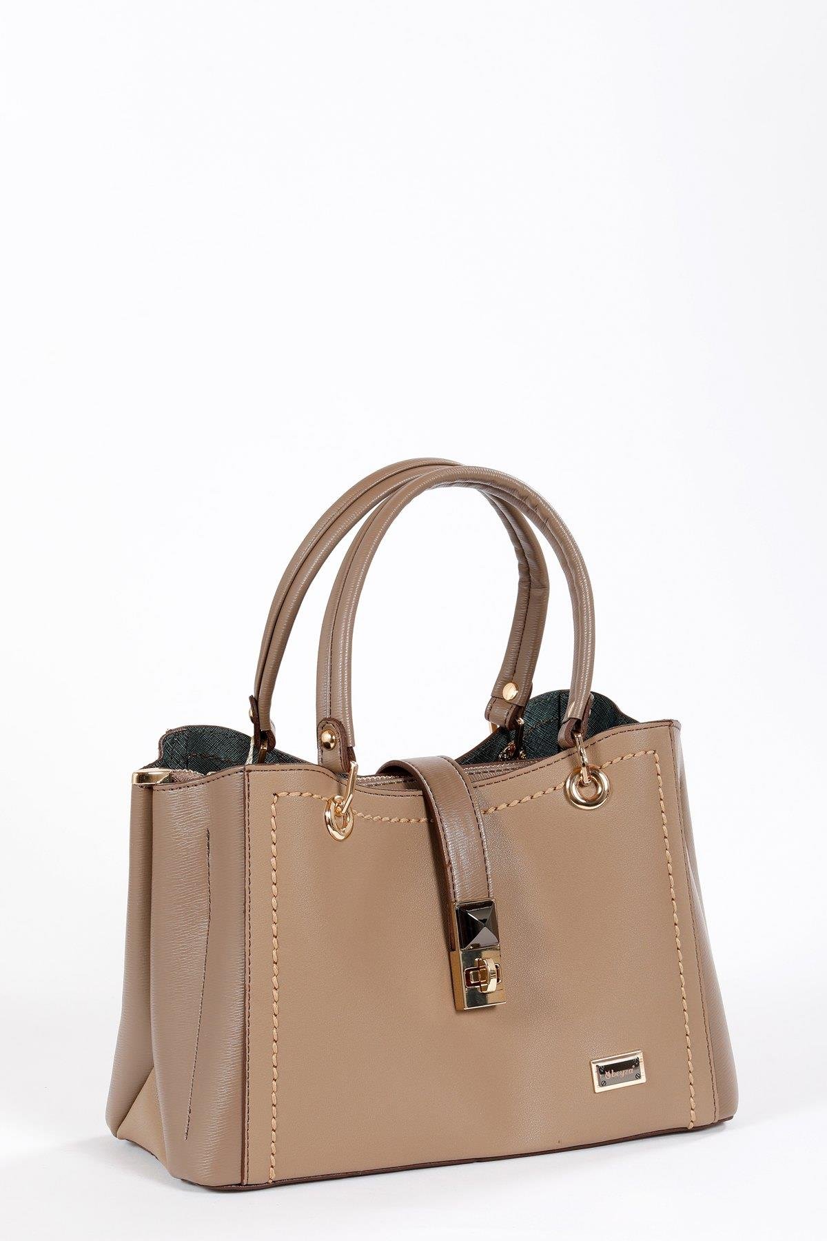 Beyza-BEYZA ÇANTA 18208 VİZON