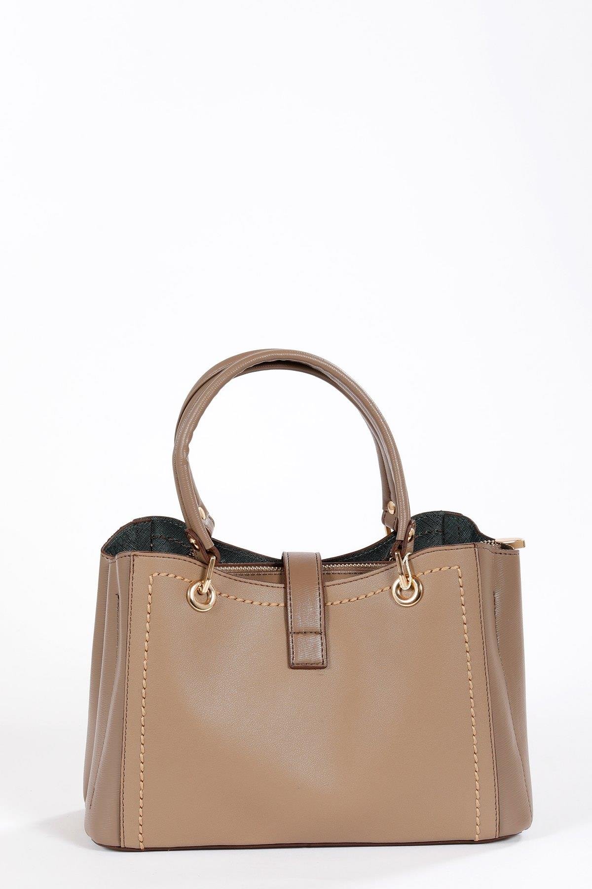 Beyza-BEYZA ÇANTA 18208 VİZON