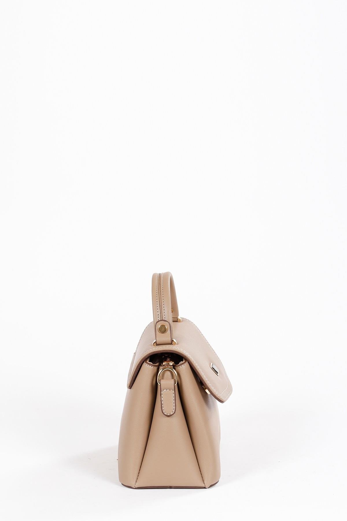 Beyza-BEYZA ÇANTA 18211 VİZON