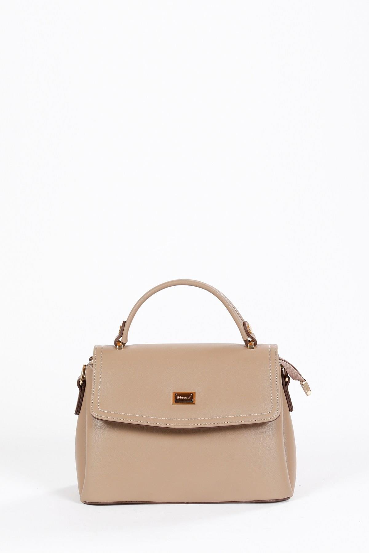 Beyza-BEYZA ÇANTA 18211 VİZON