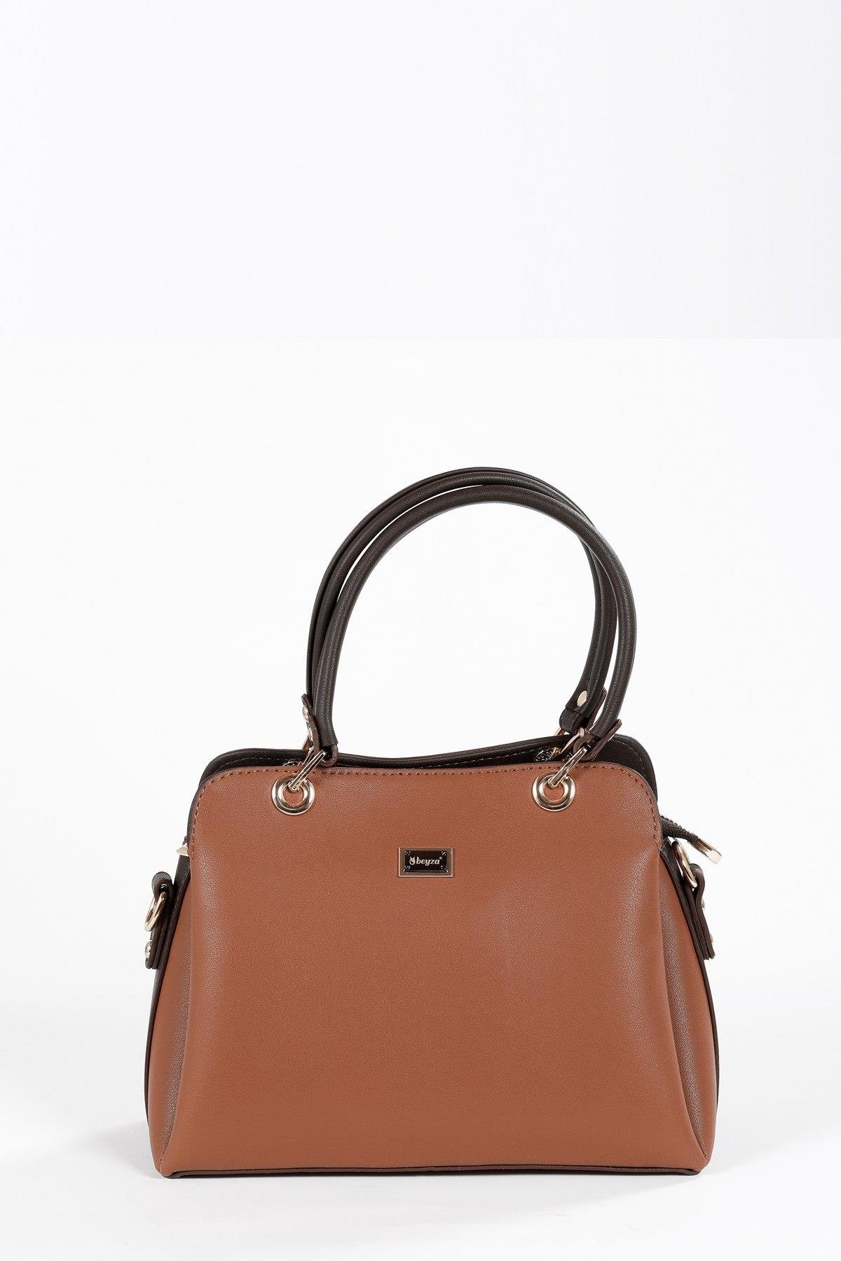 Beyza-BEYZA ÇANTA 18218 TABA
