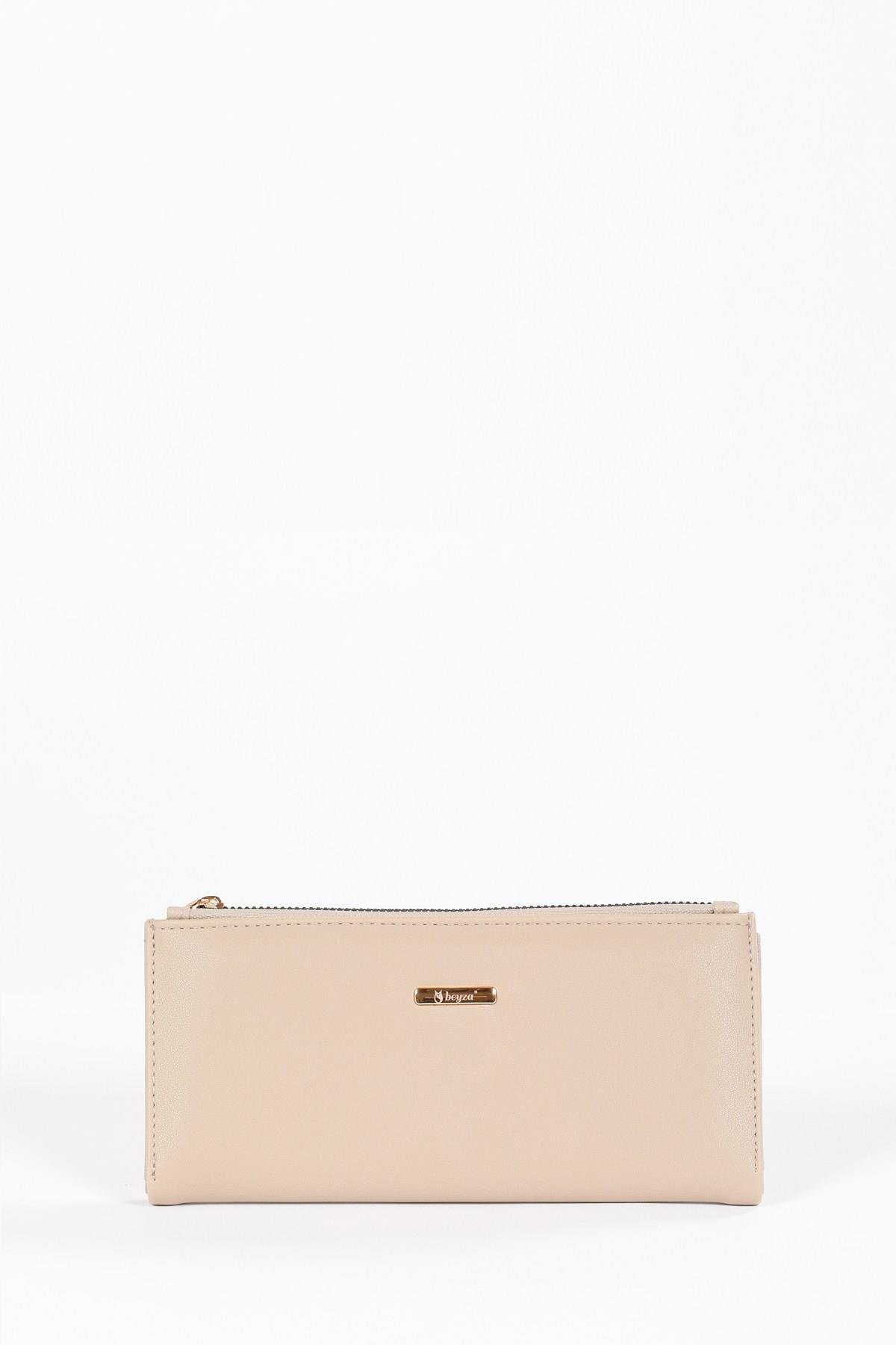 Beyza-BEYZA EL ÇANTASI B270 KOYU BEJ