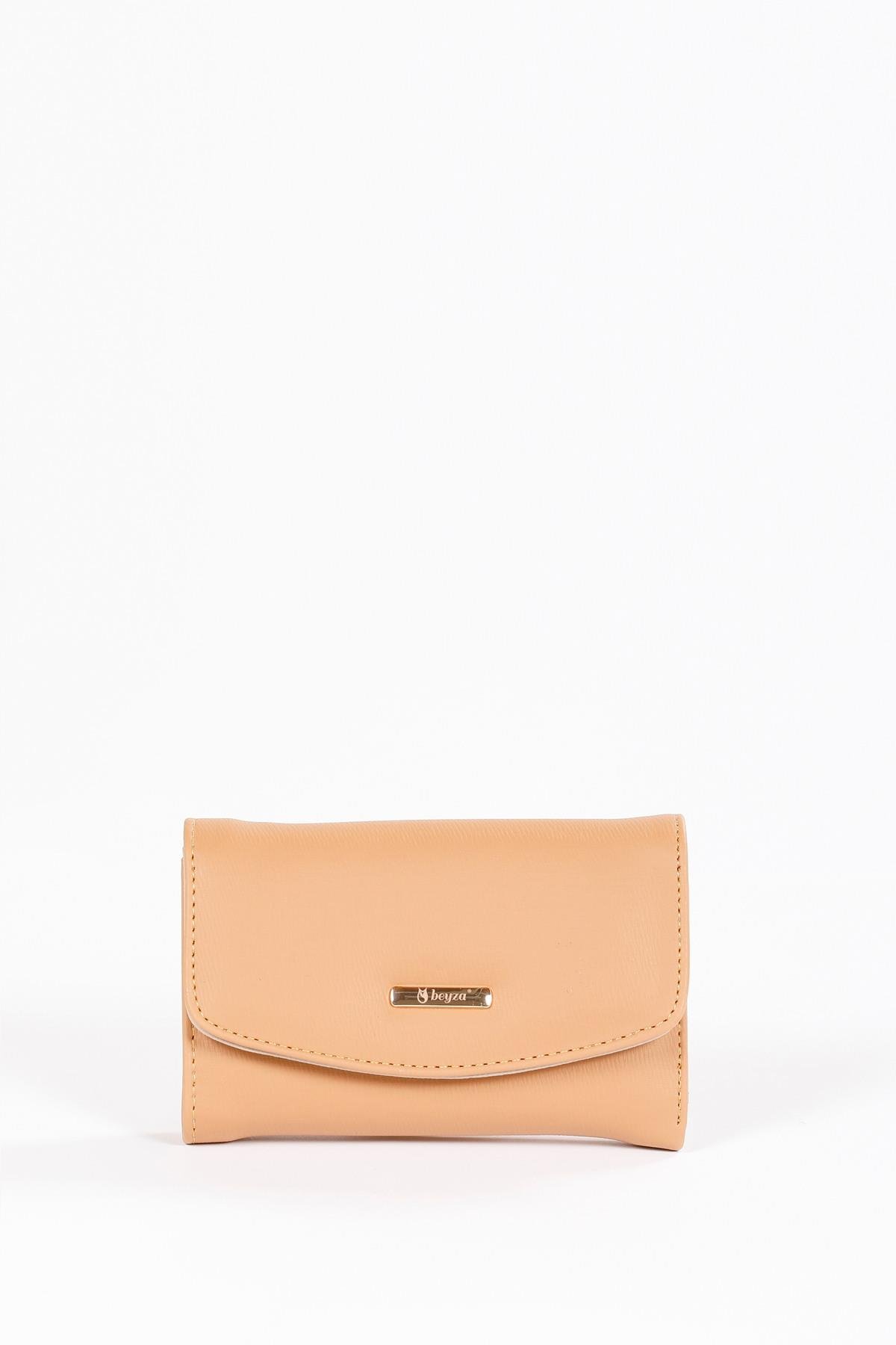 Beyza-BEYZA EL ÇANTASI B220 KOYU BEJ