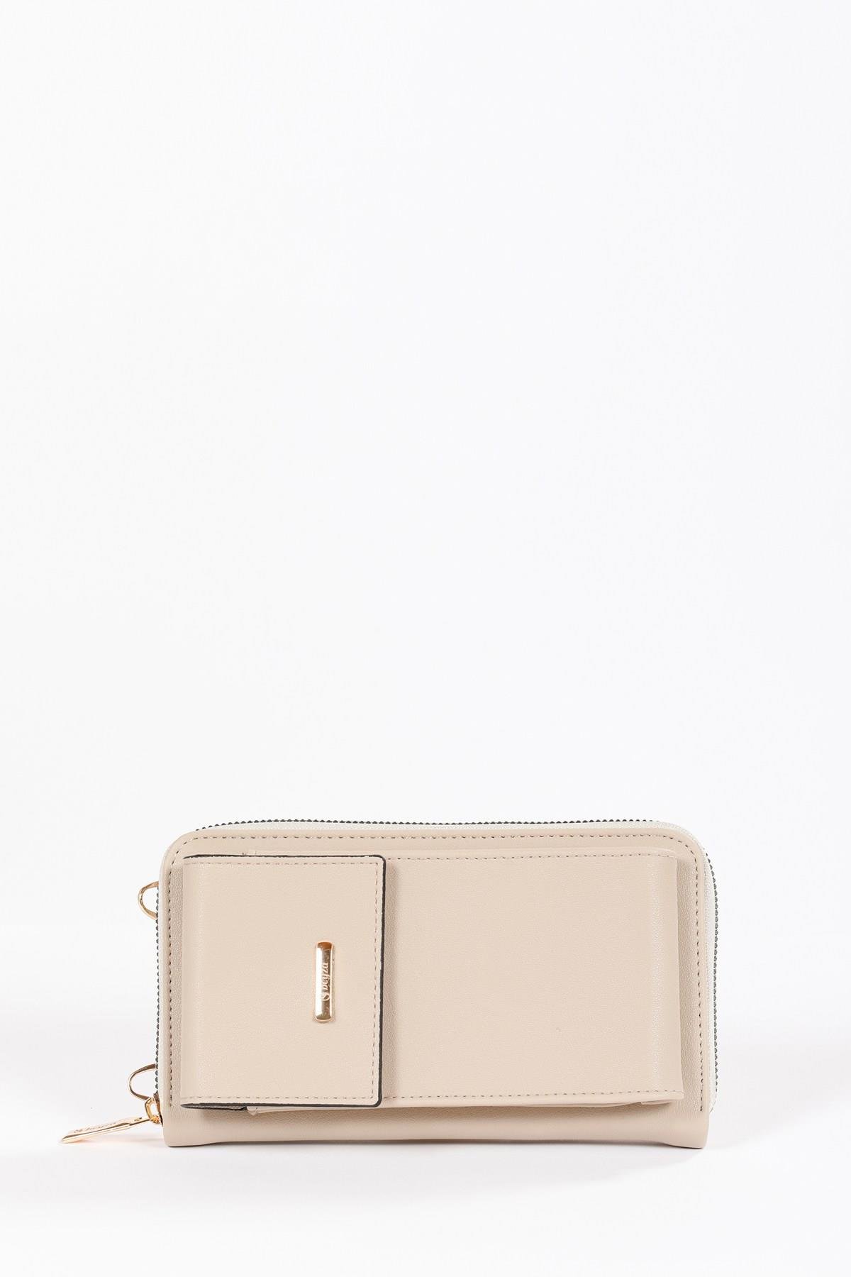 Beyza-BEYZA EL ÇANTASI B250 KOYU BEJ