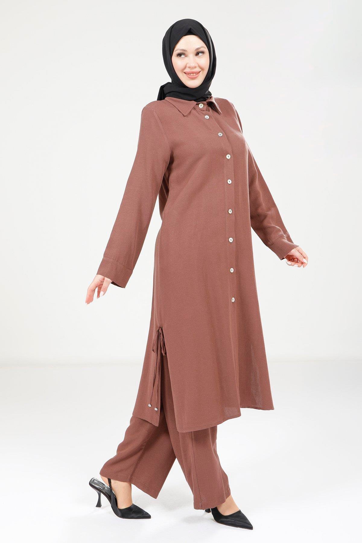 Beyza-9281 TAKIM KETEN KAHVE