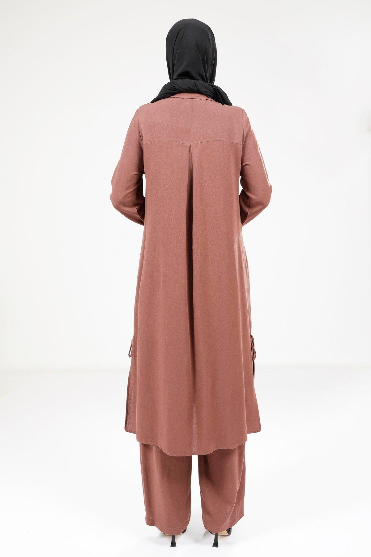 Beyza-9281 TAKIM KETEN KAHVE