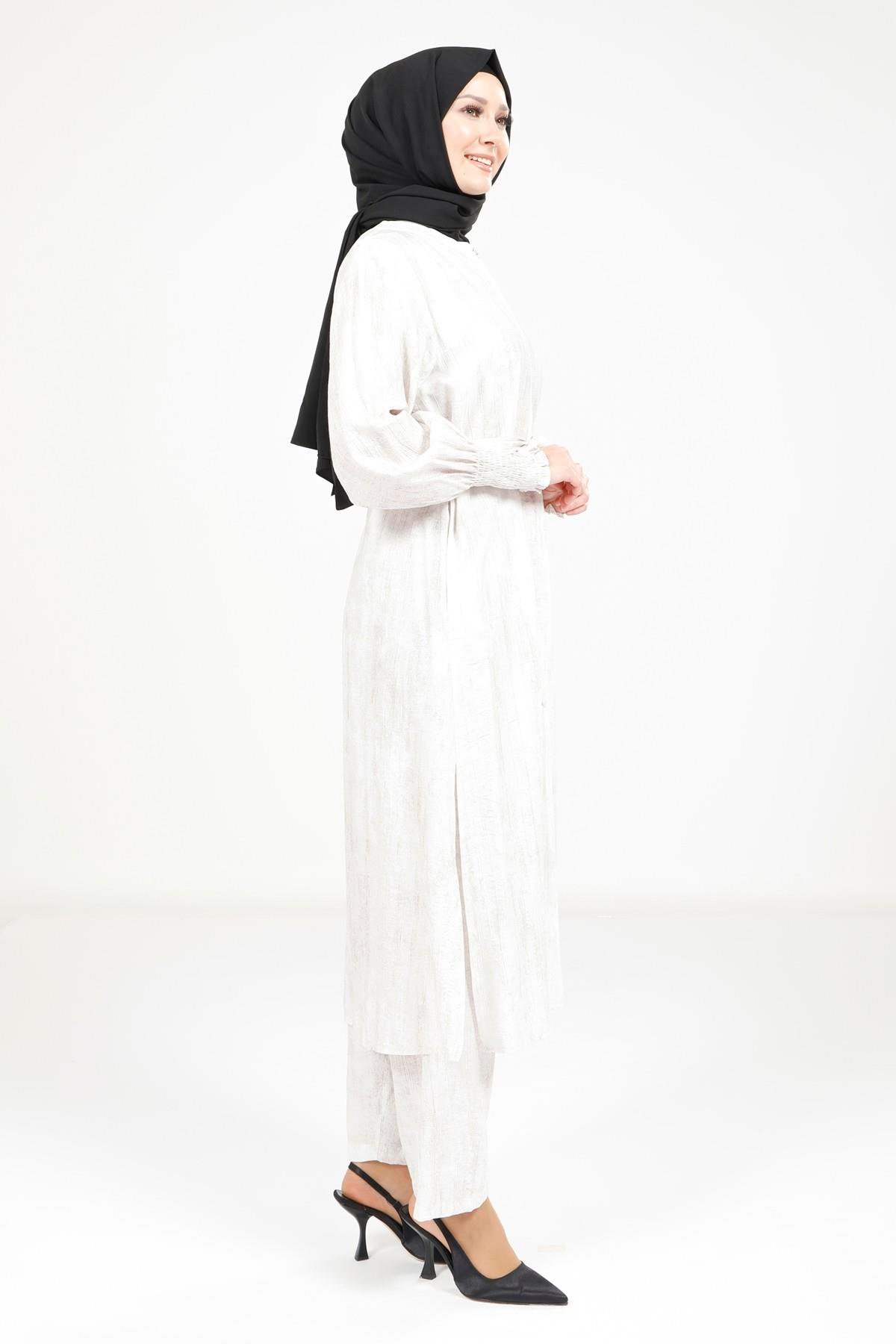 Beyza-9278 TAKIM GİPELİ EKRU