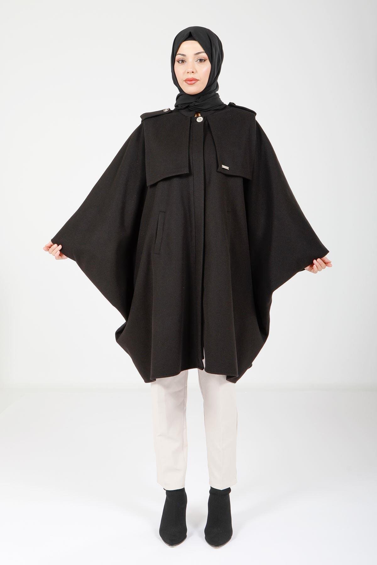 Beyza-9059 PANÇO APOLETLİ SİYAH