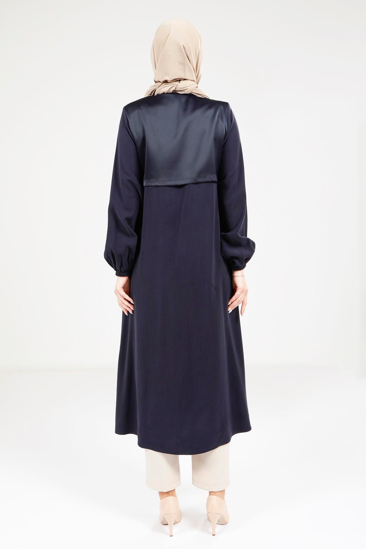 Beyza-9229 GİYÇIK LASTİKLİ LACİVERT