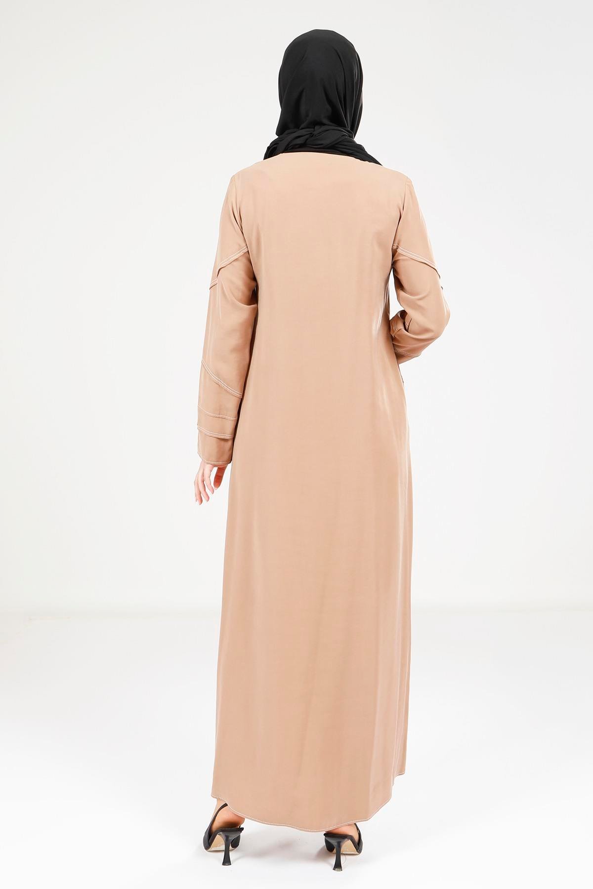 Beyza-9200 FERACE SPOR DİKİŞLİ SÜTLÜ KAHVE