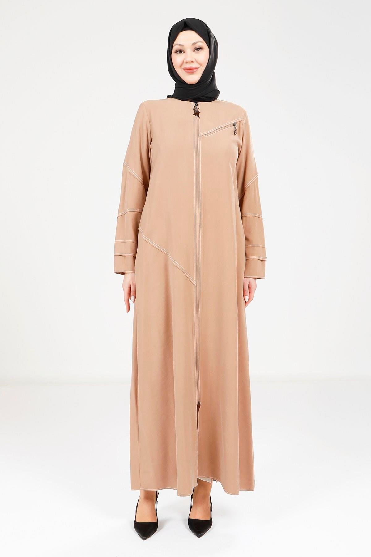 Beyza-9200 FERACE SPOR DİKİŞLİ SÜTLÜ KAHVE