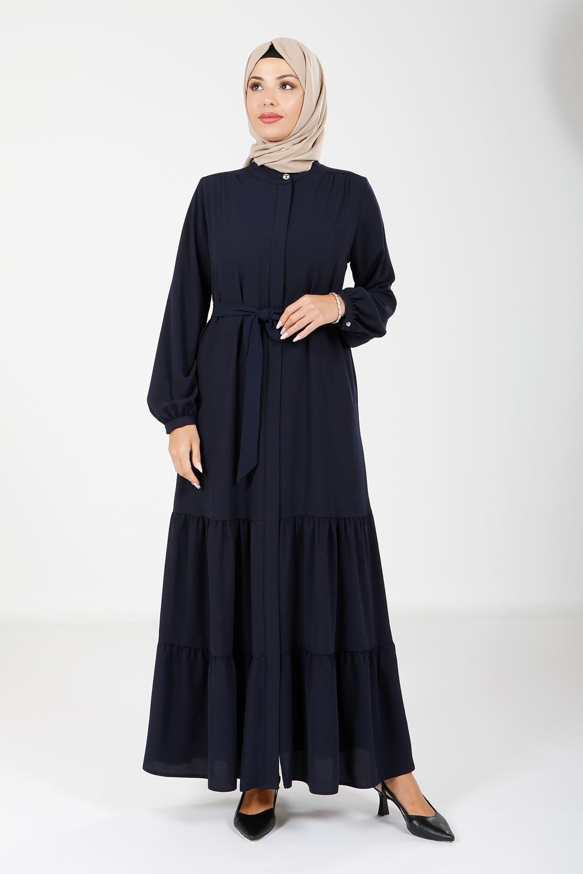 Beyza-TARSUS FERACE LACİVERT SAMARA