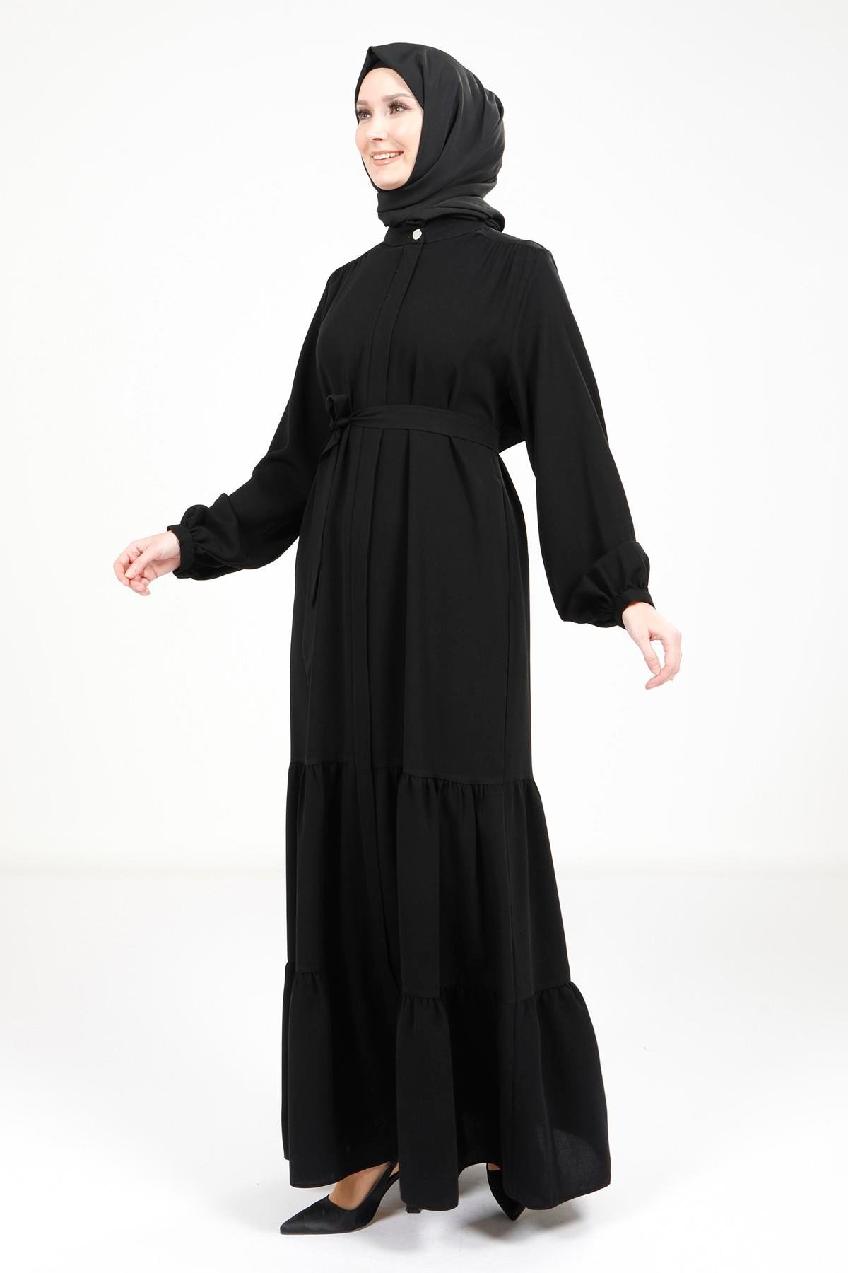 Beyza-TARSUS FERACE SİYAH SAMARA