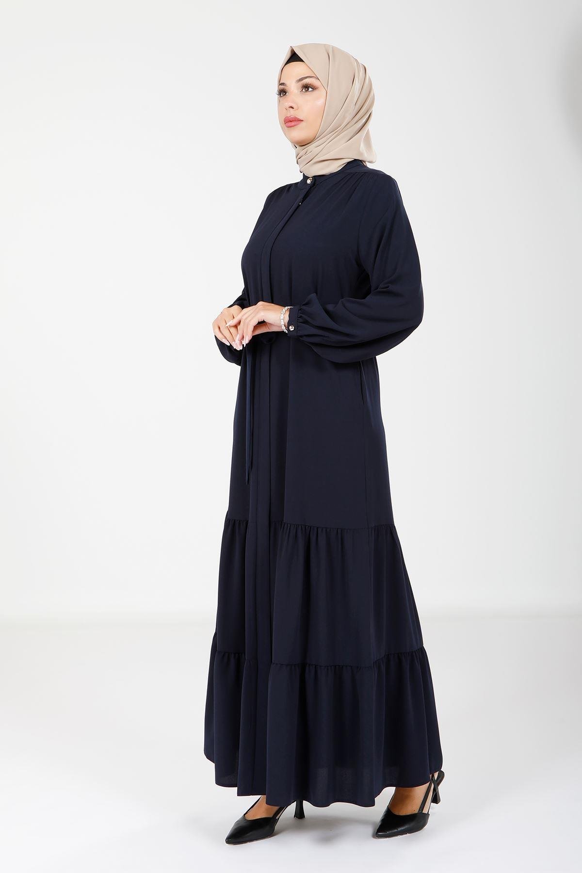 Beyza-TARSUS FERACE LACİVERT SAMARA