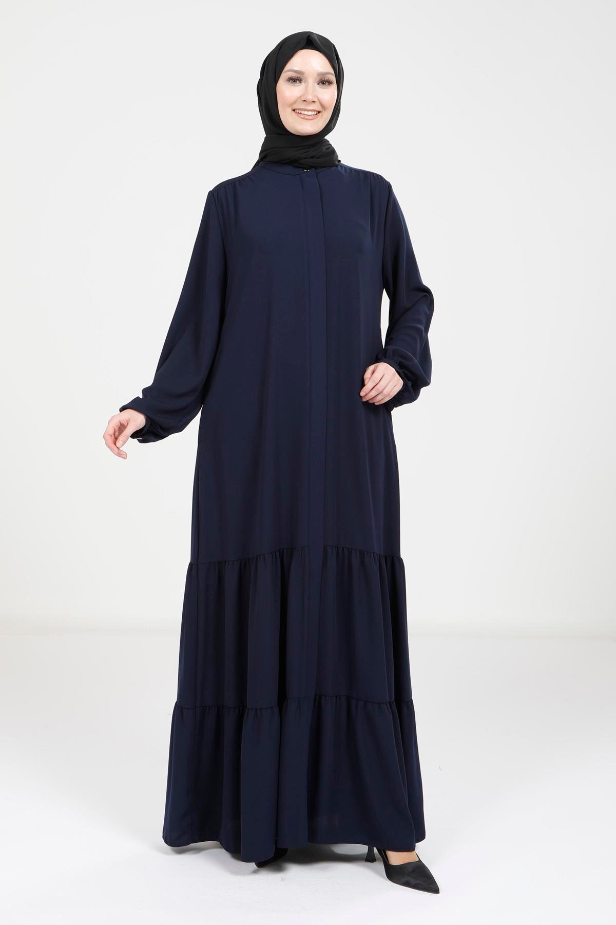 Beyza-TARSUS FERACE LACİVERT SAMARA