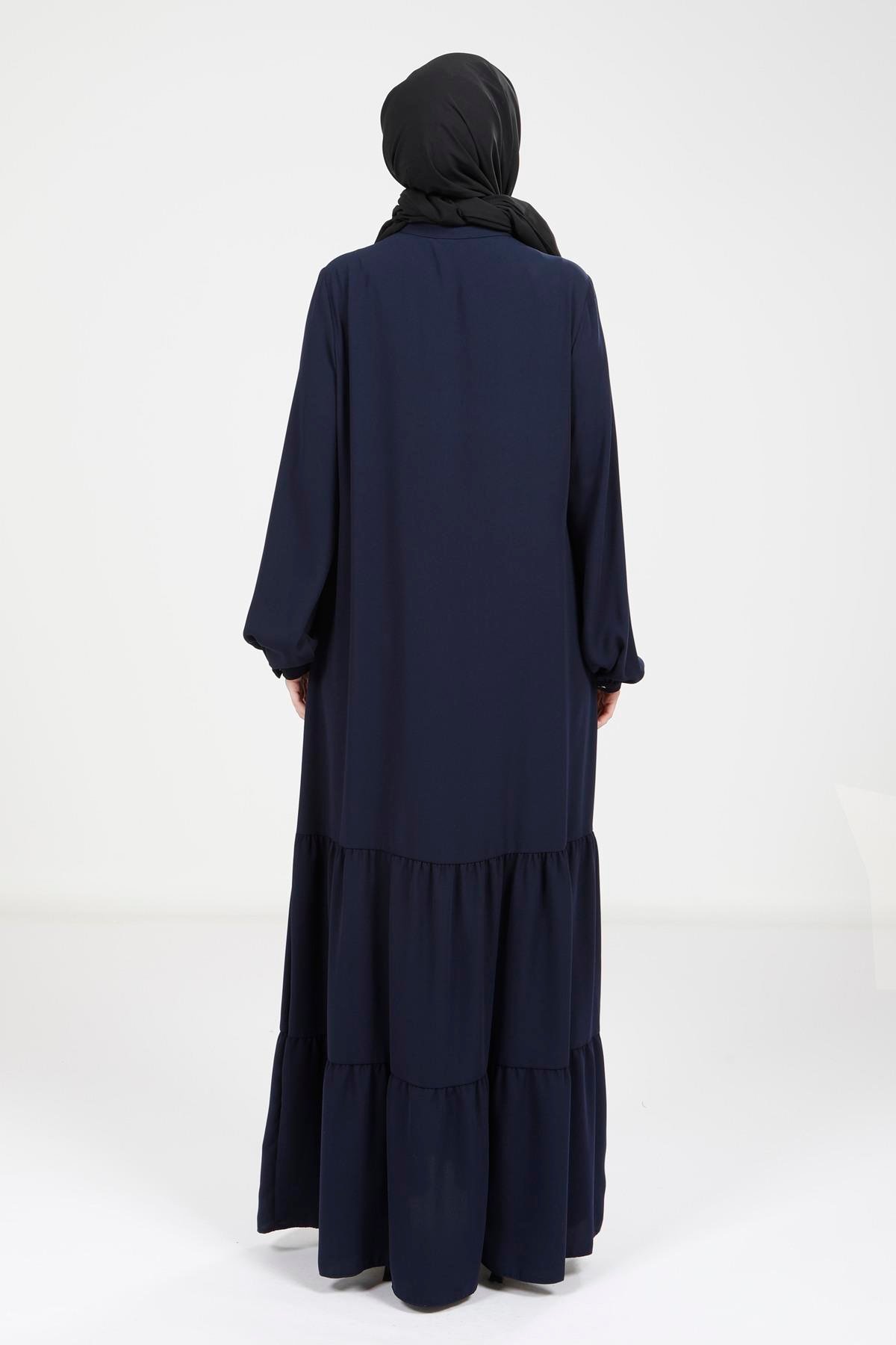 Beyza-TARSUS FERACE LACİVERT SAMARA