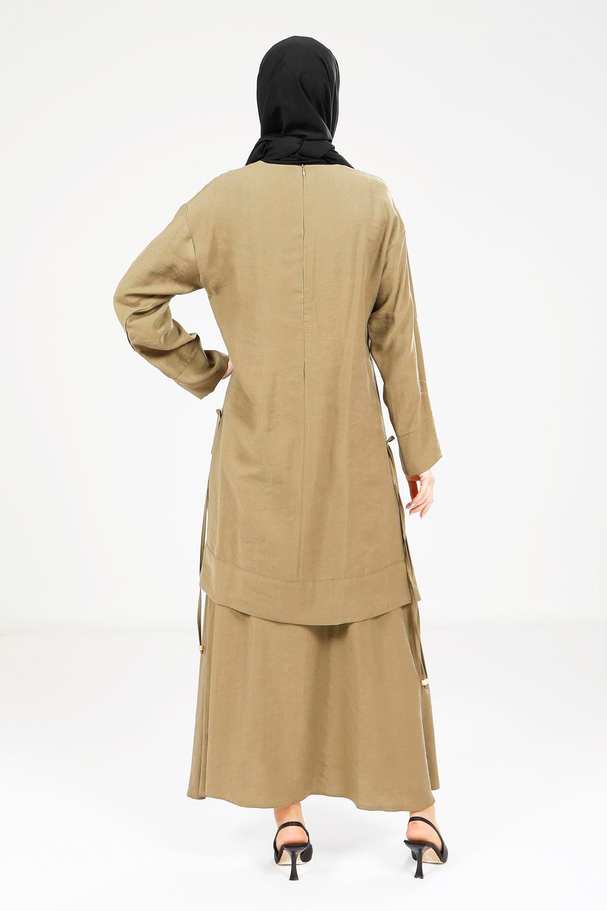 Beyza-9192 TUNİK ETEK HAKİ