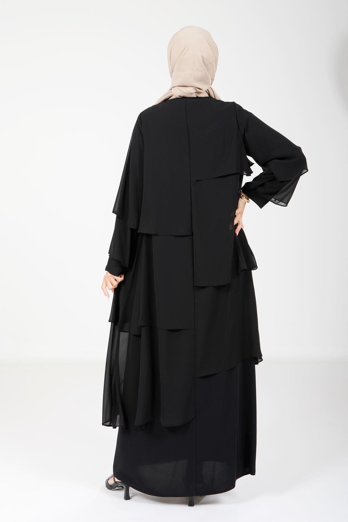 Beyza-3872 FERACE SİYAH