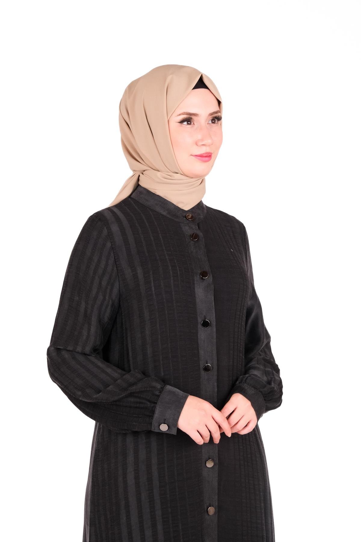 Beyza-9416 İKİLİ TKM PANTOLON TUNİK
 SİYAH