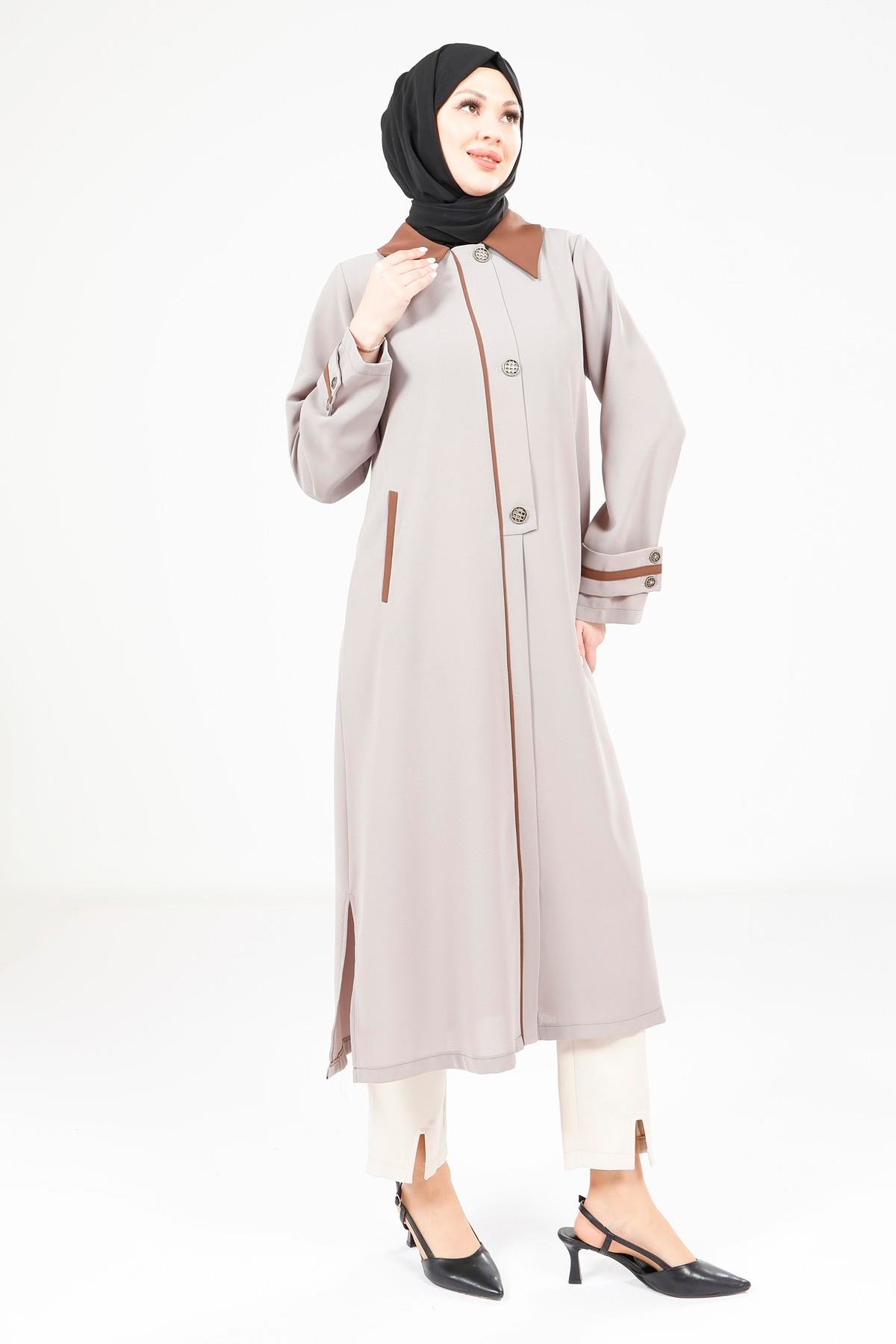 Beyza-9354 GİYÇIK CEP AKSESUARLI BEJ