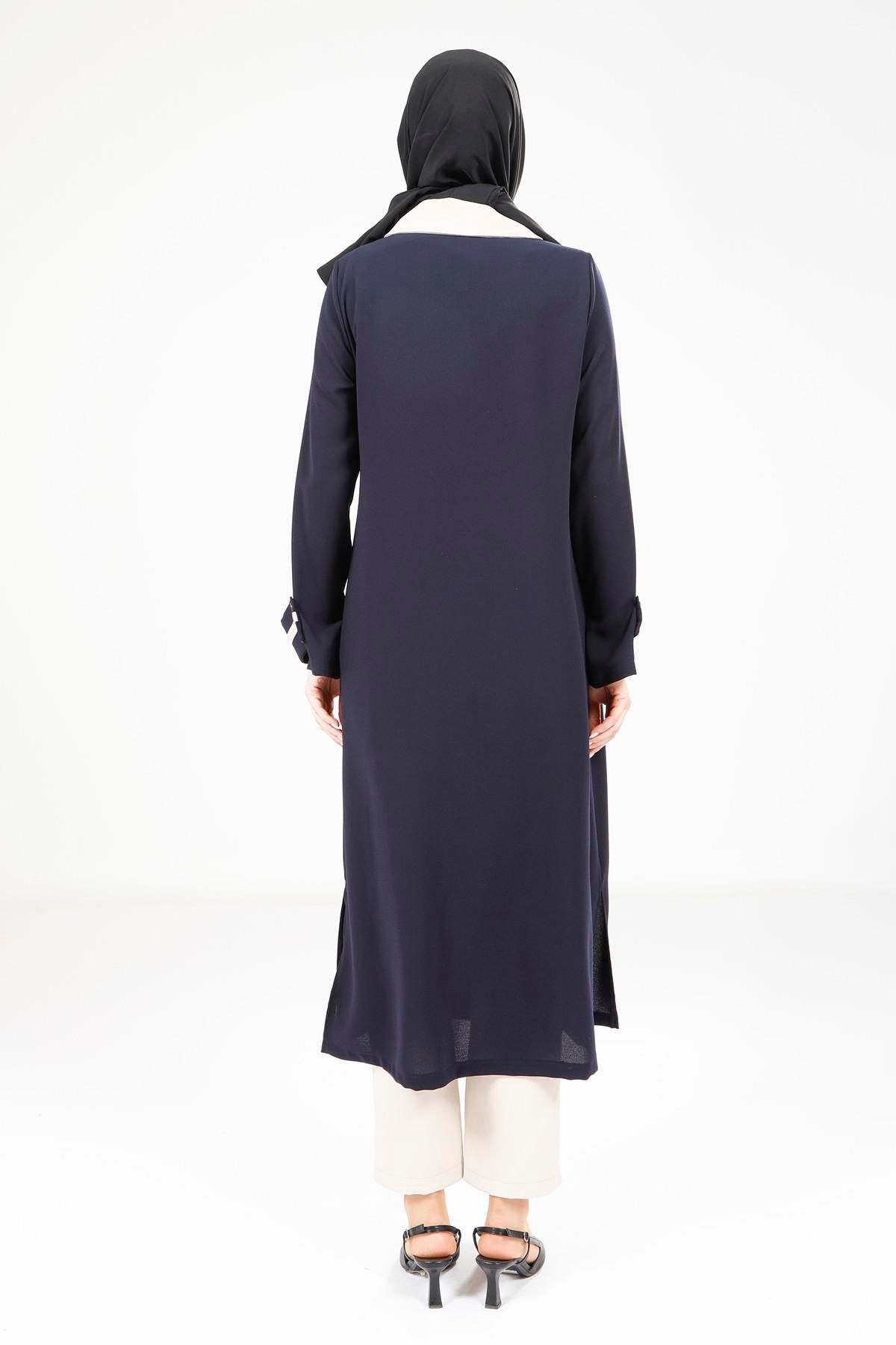 Beyza-9354 GİYÇIK CEP AKSESUARLI LACİVERT