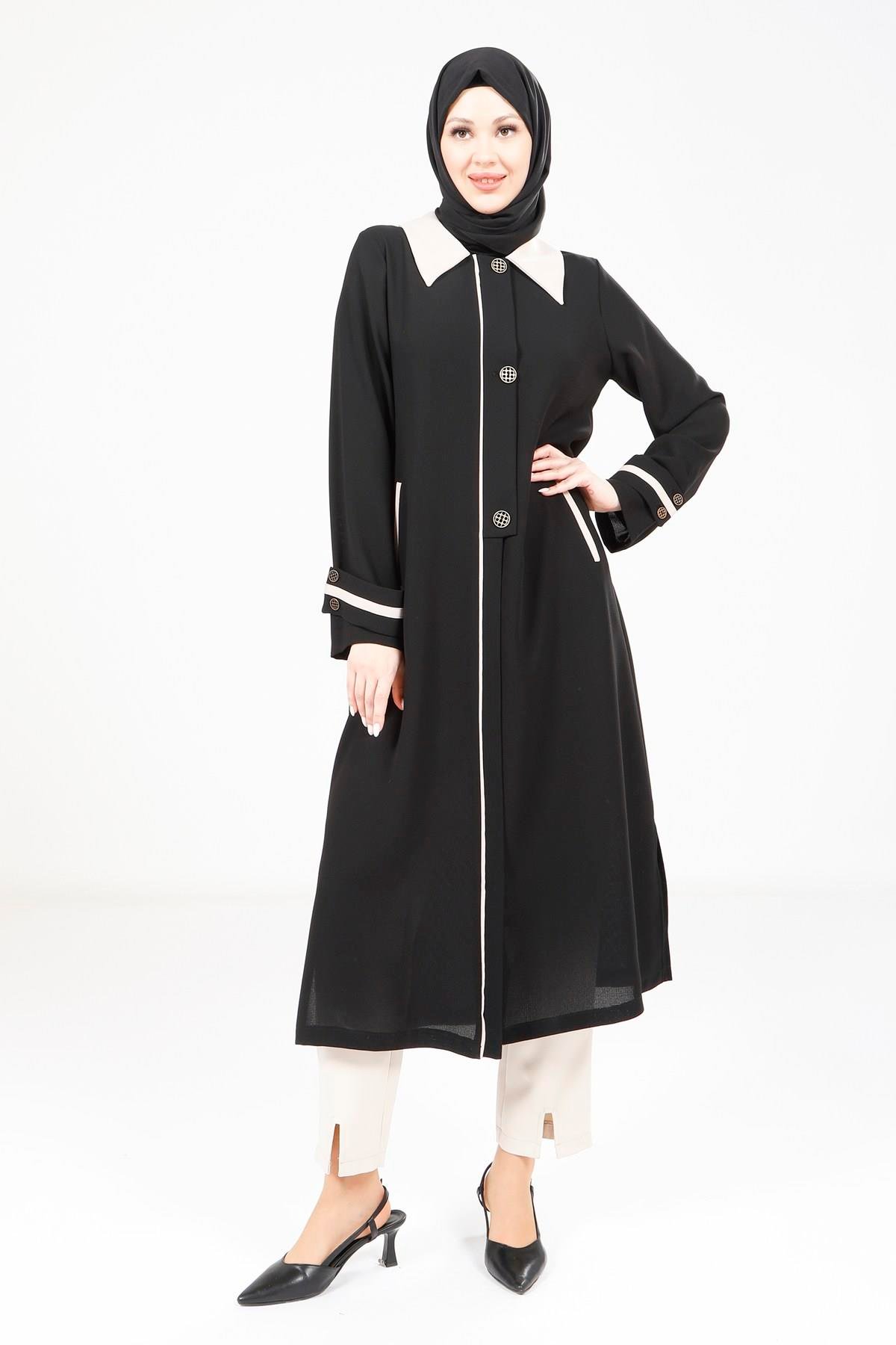 Beyza-9354 GİYÇIK CEP AKSESUARLI SİYAH