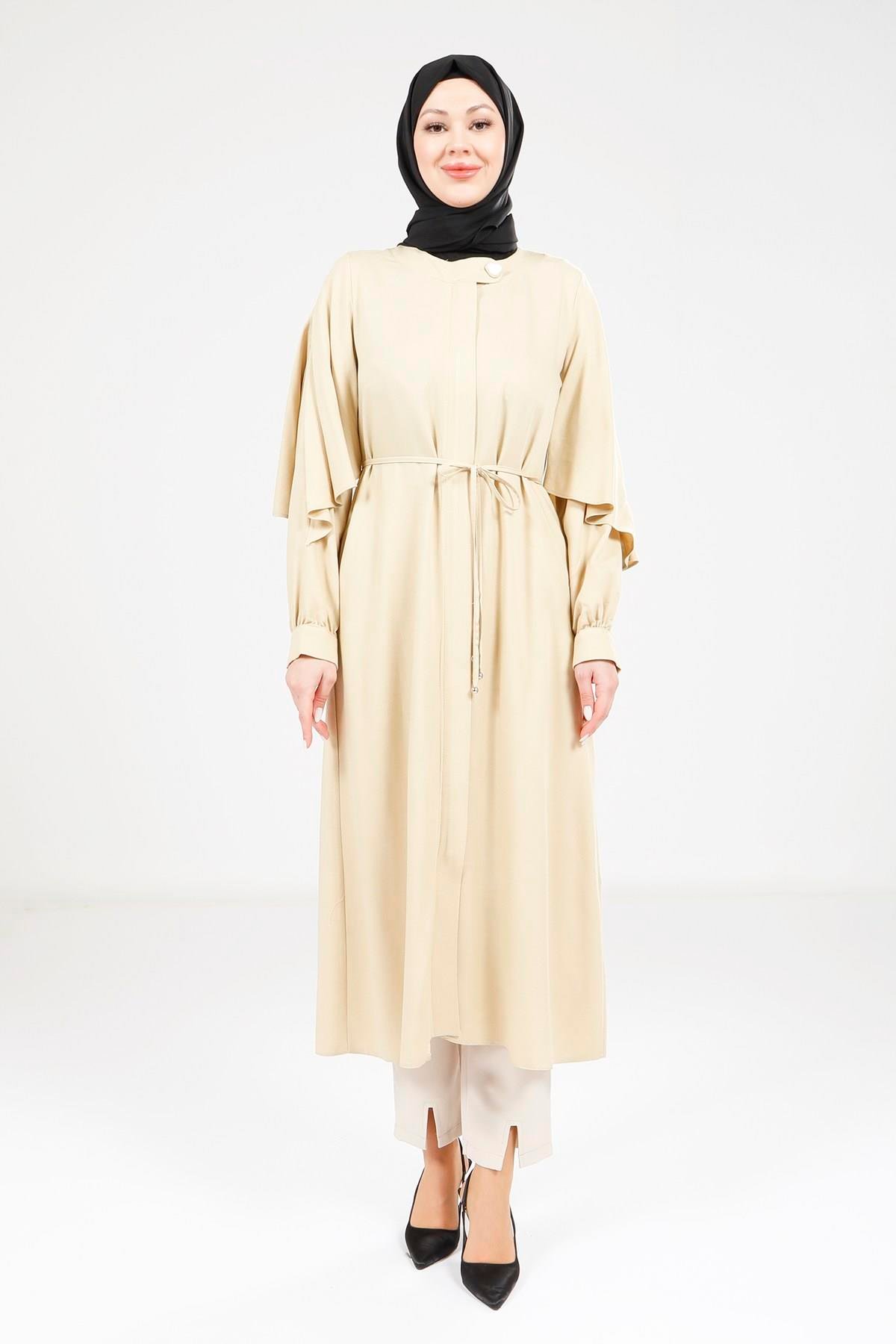 Beyza-9196 GİYÇIK YIRTMAÇLI KOL GOLD