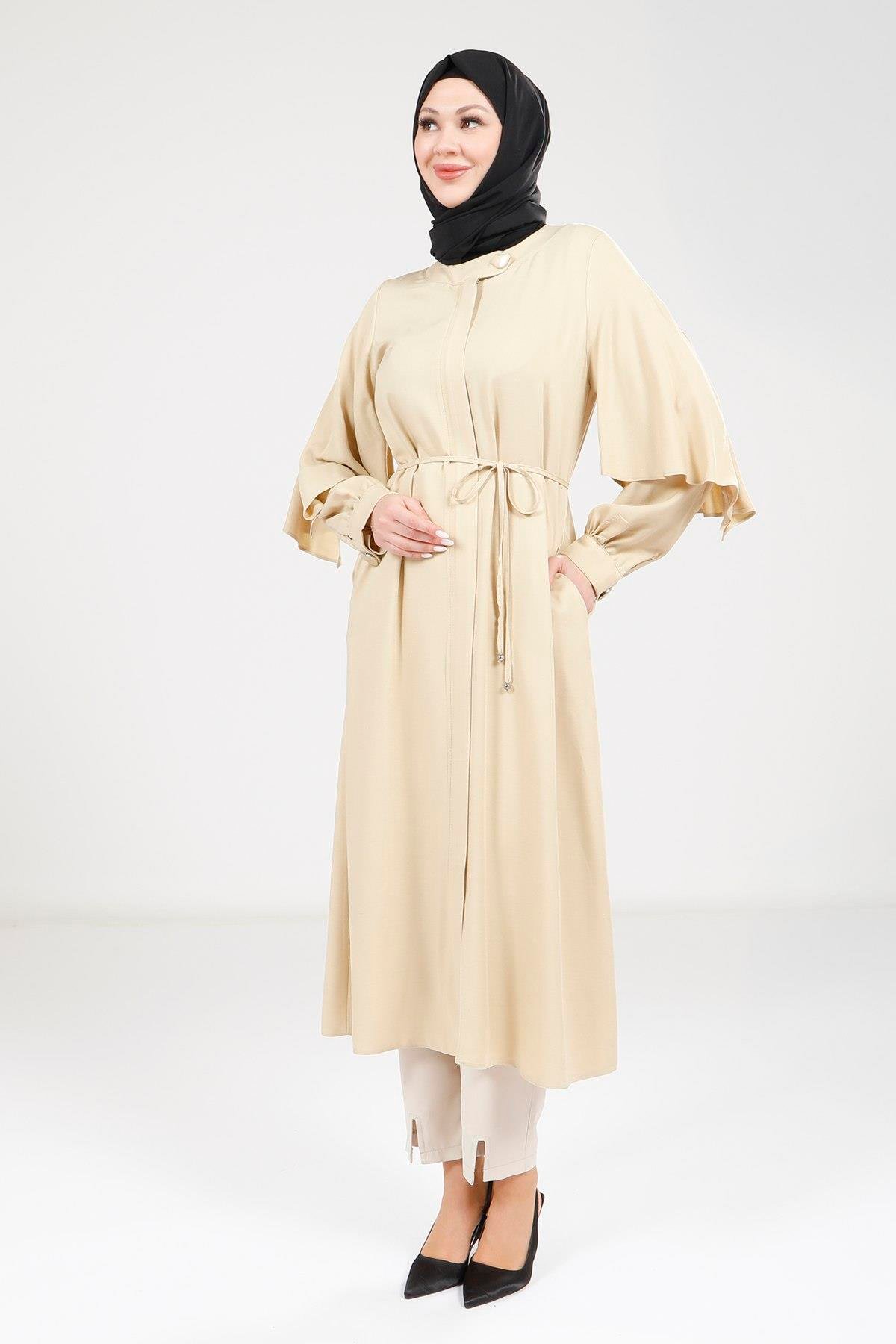 Beyza-9196 GİYÇIK YIRTMAÇLI KOL GOLD