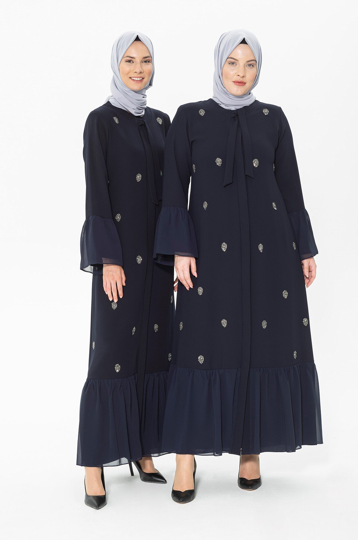 Beyza-EBABİL TAŞLI FRC LACİVERT PETEK