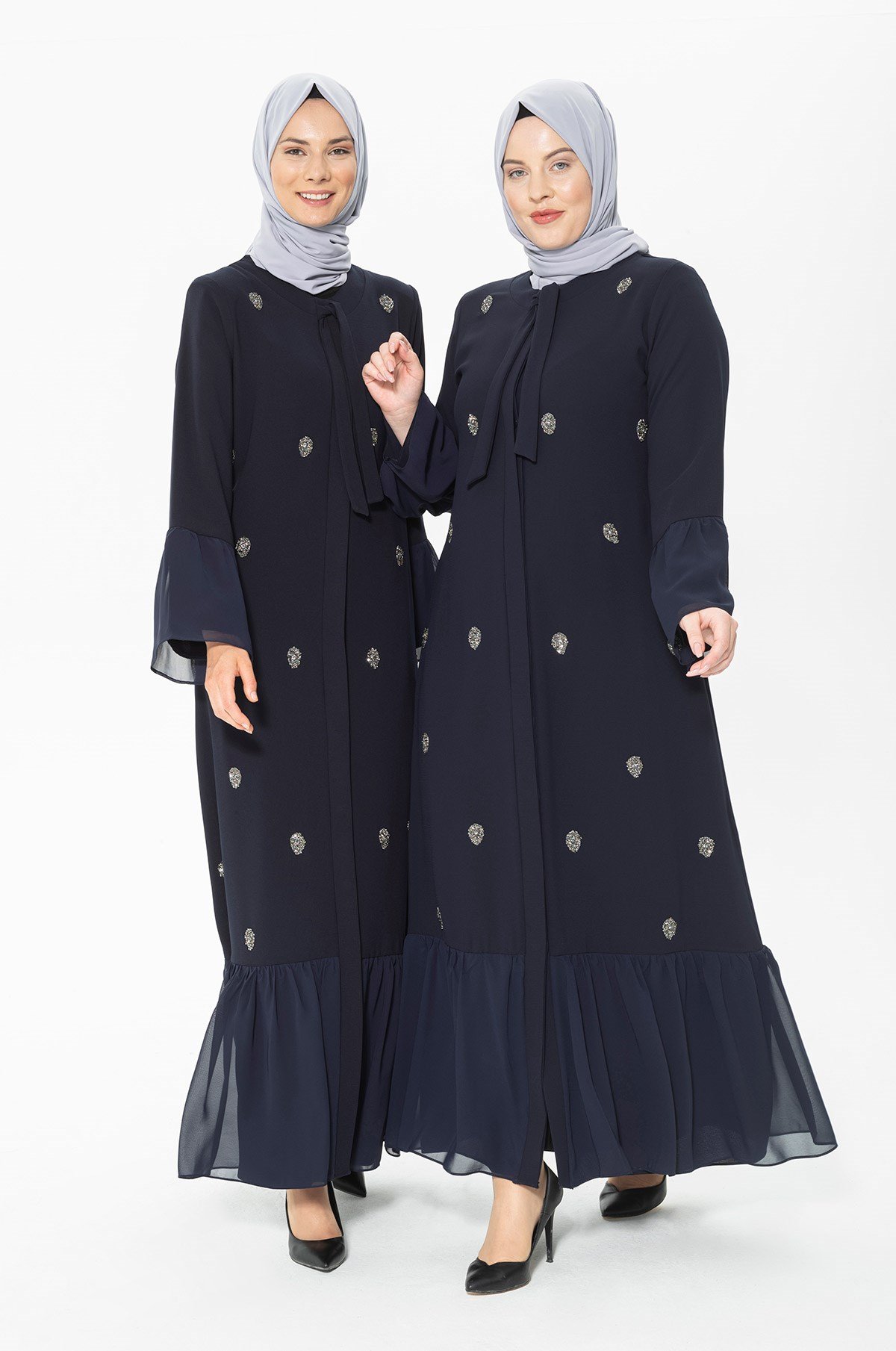 Beyza-EBABİL TAŞLI FRC LACİVERT PETEK