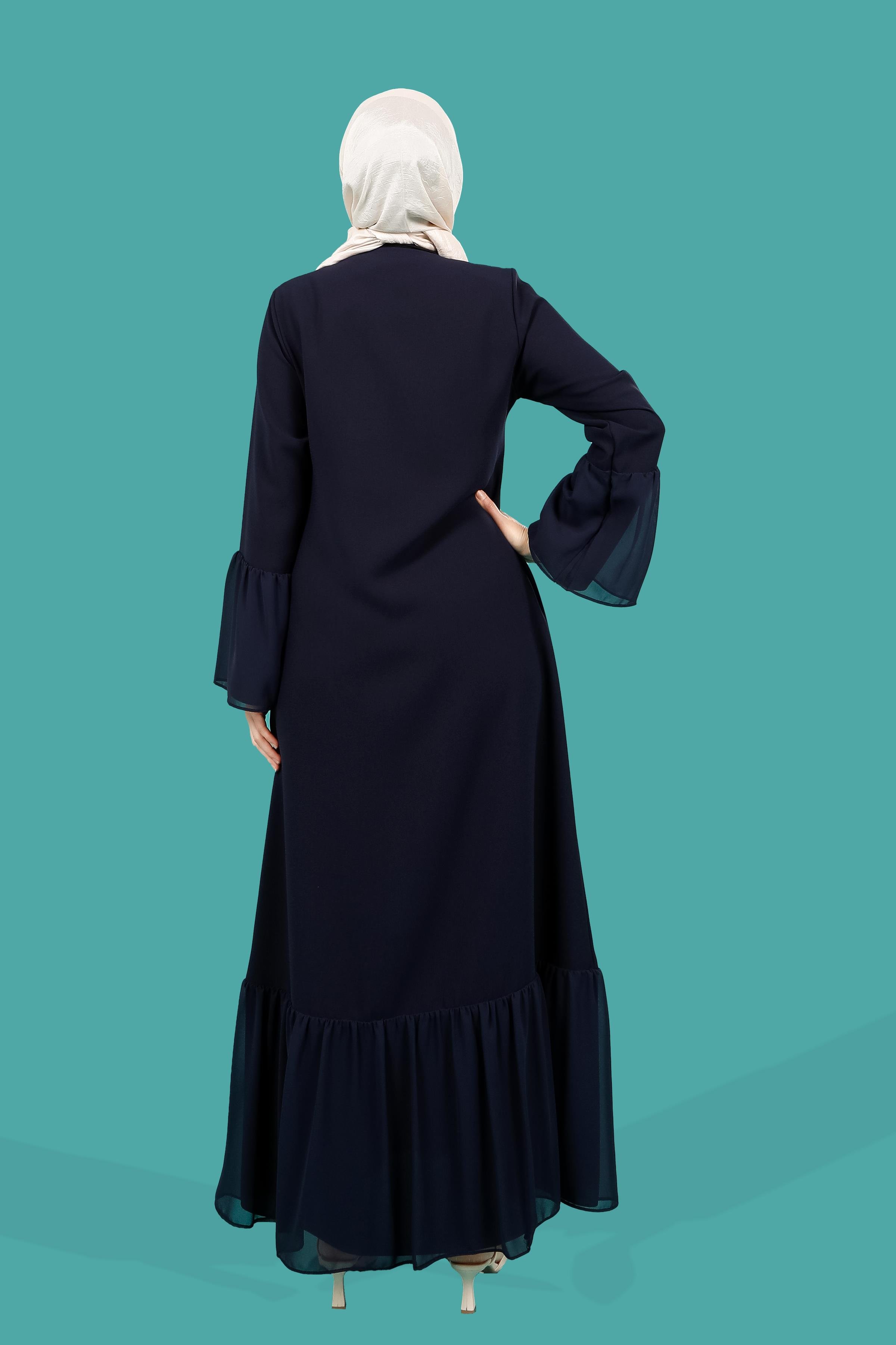 Beyza-EBABİL TAŞLI FRC LACİVERT PETEK