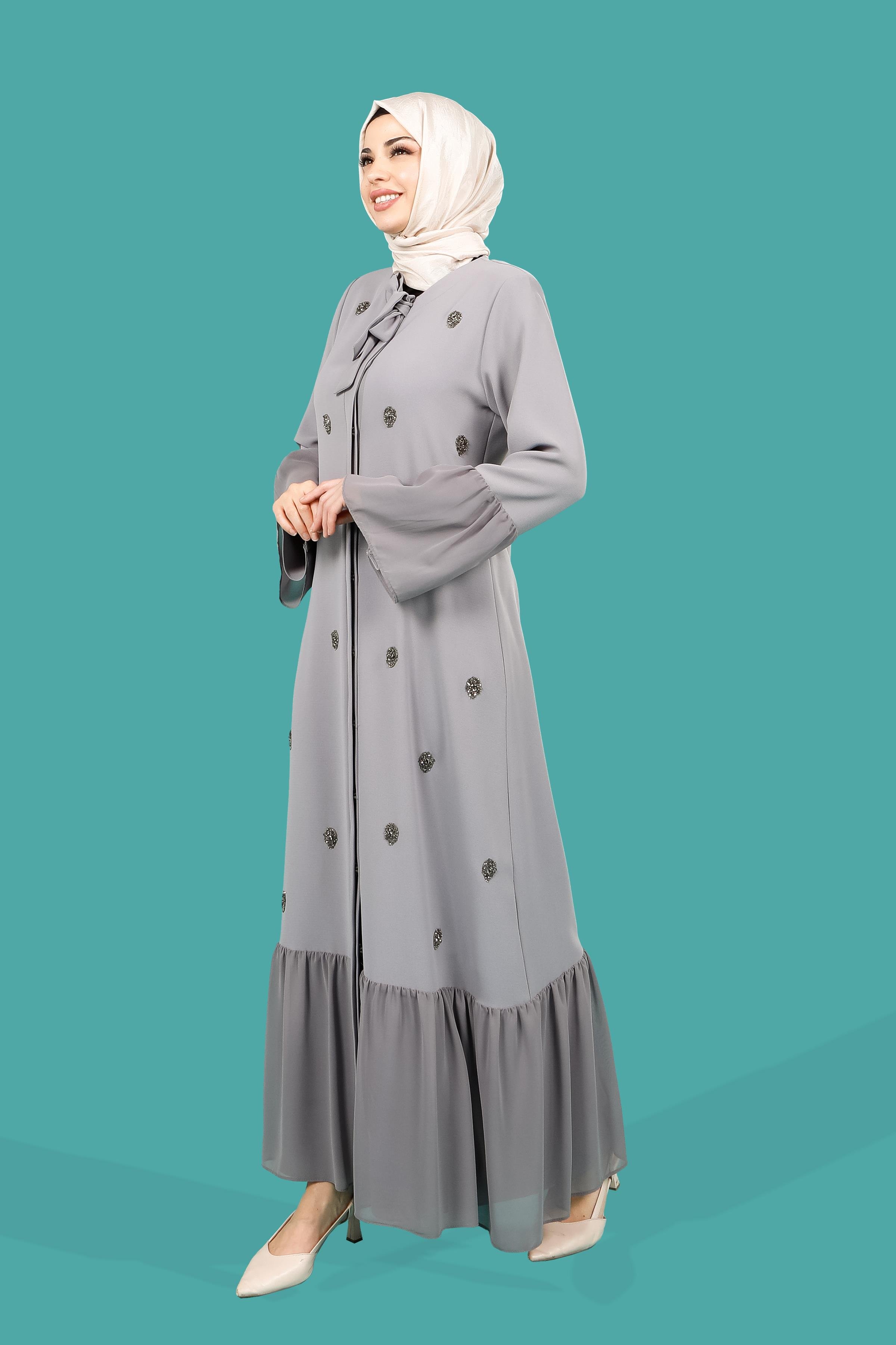 Beyza-EBABİL TAŞLI FRC GRİ PETEK