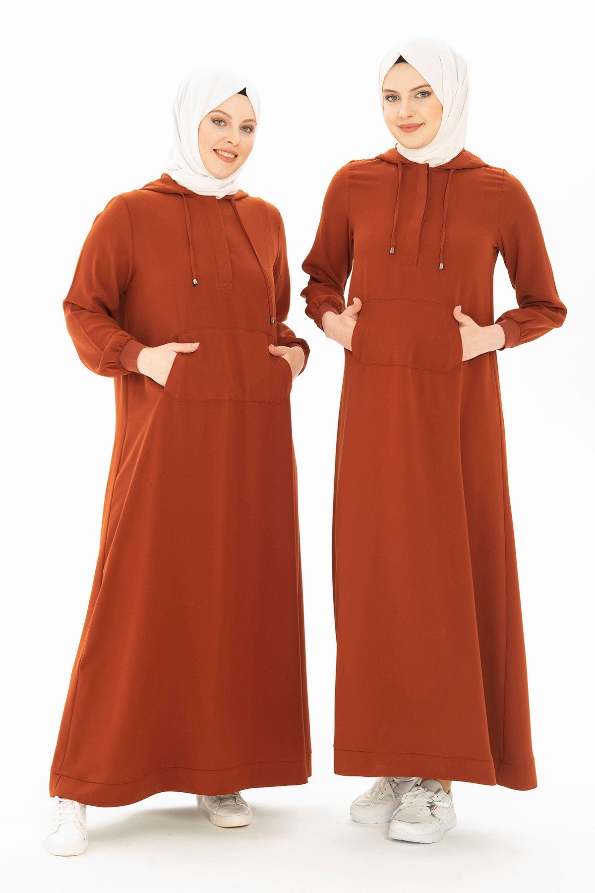 Beyza-SWEET ELBİSE TARÇIN KUM KREP