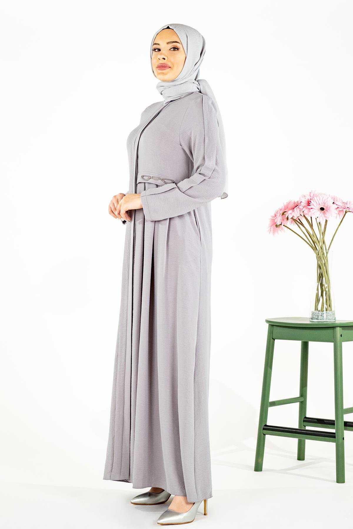 Beyza-EMET FERACE GRİ AEROBİN