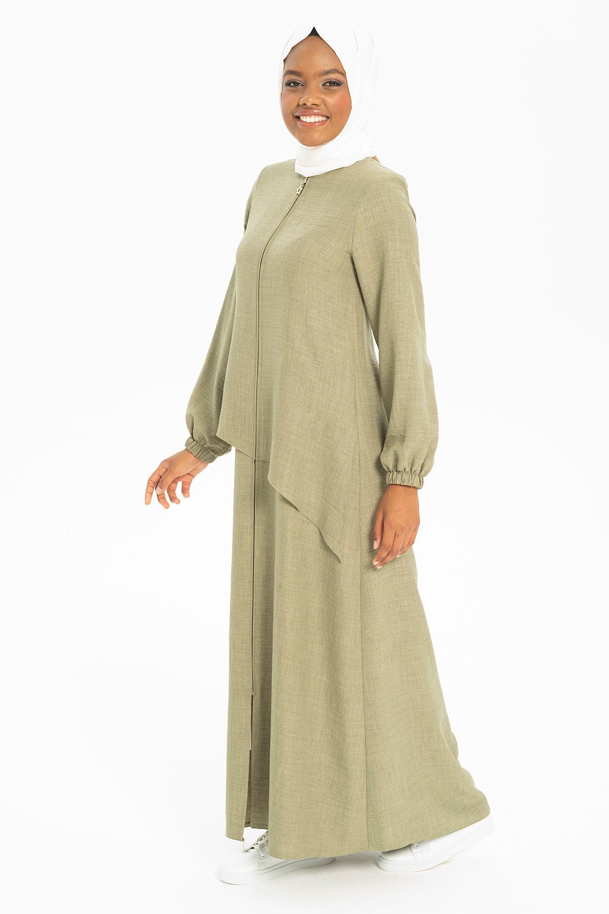 Beyza-Sade Spor Haki Ferace 3517