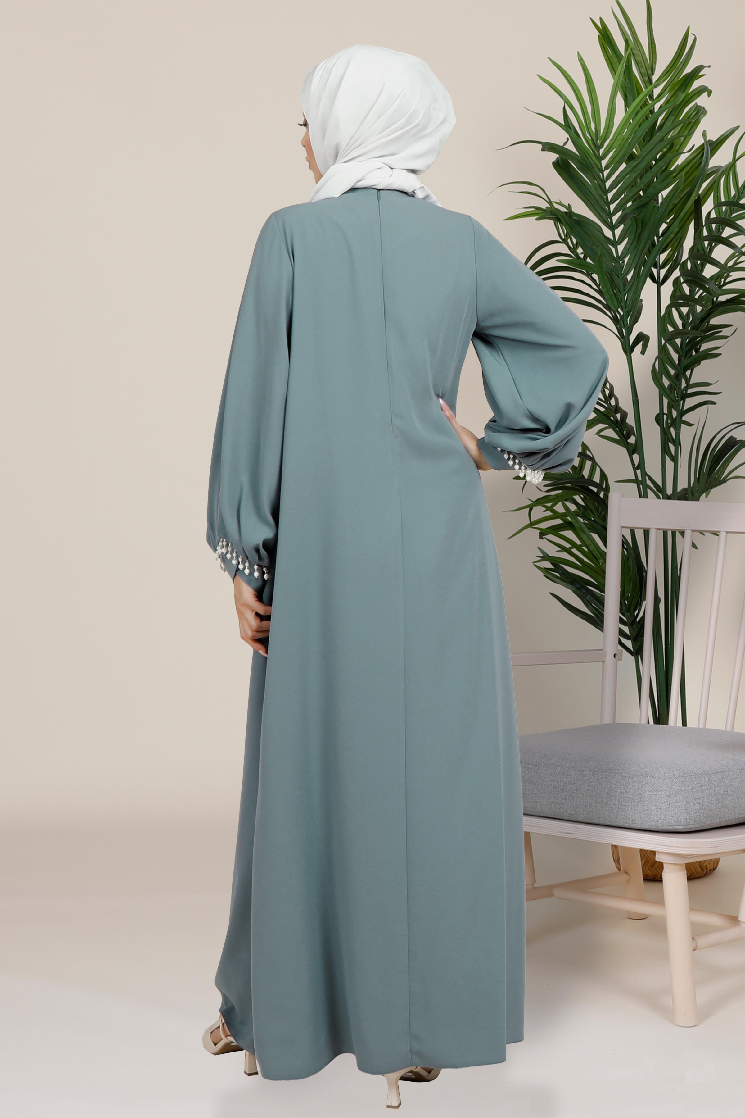 Beyza-ŞARK ELBİSE MİNT