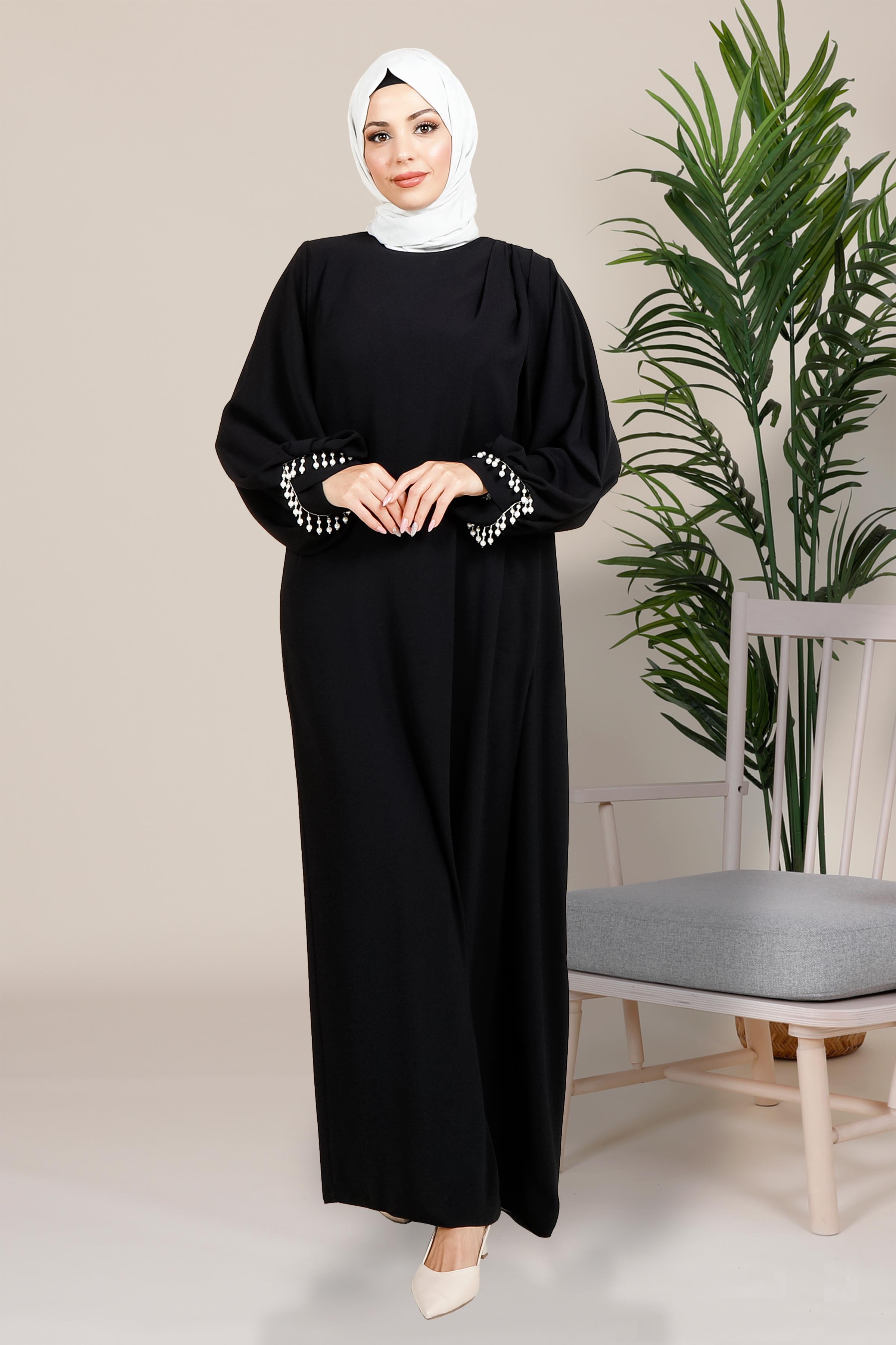 Beyza-ŞARK ELBİSE SİYAH PIRLANTA KRN