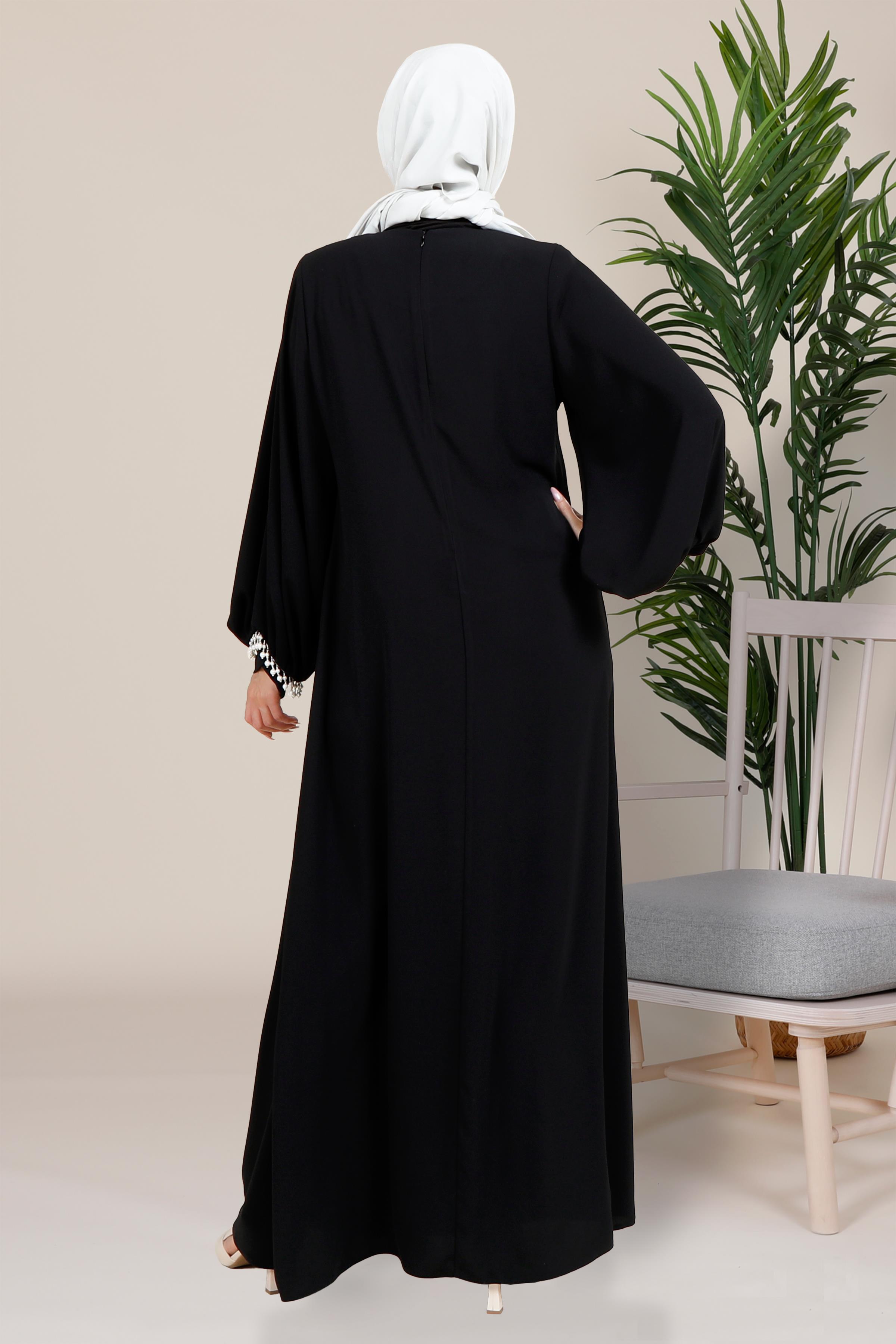 Beyza-ŞARK ELBİSE SİYAH PIRLANTA KRN