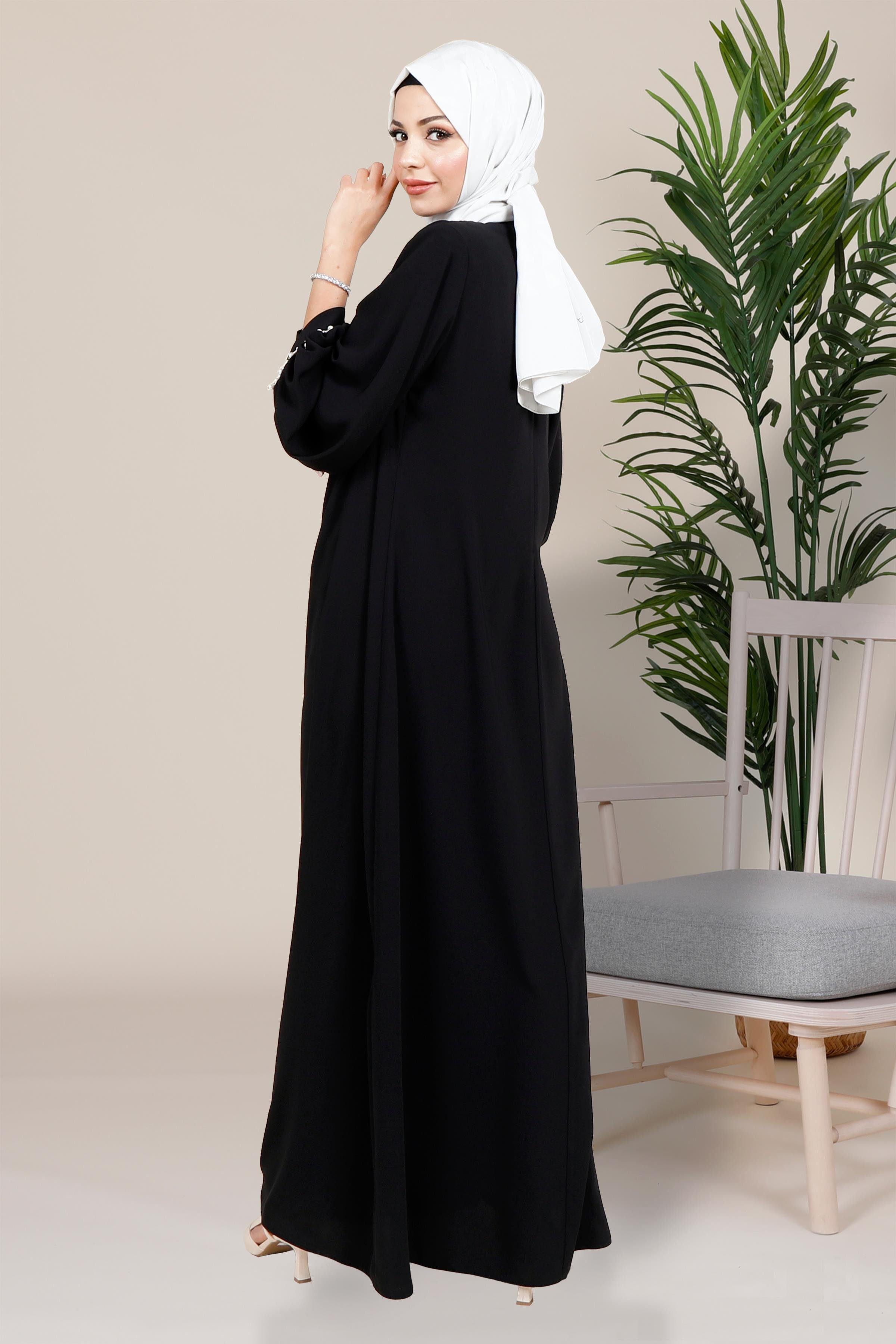 Beyza-ŞARK ELBİSE SİYAH PIRLANTA KRN