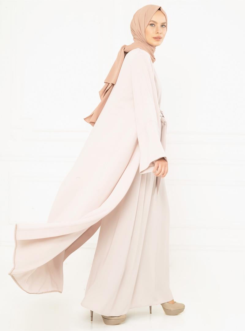 Markasız-SEDRA ABAYA BEJ