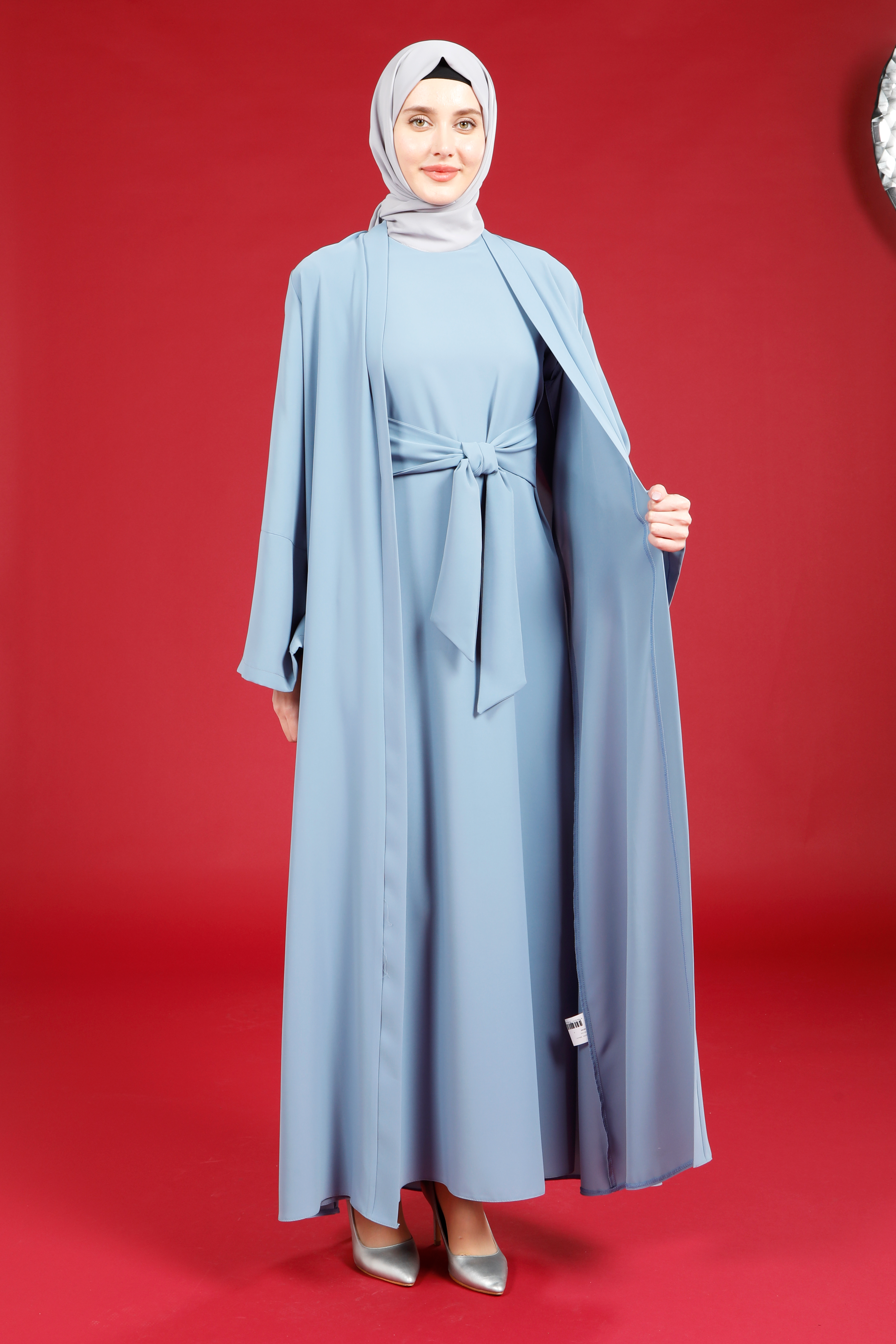 Markasız-SEDRA ABAYA İNDİGO