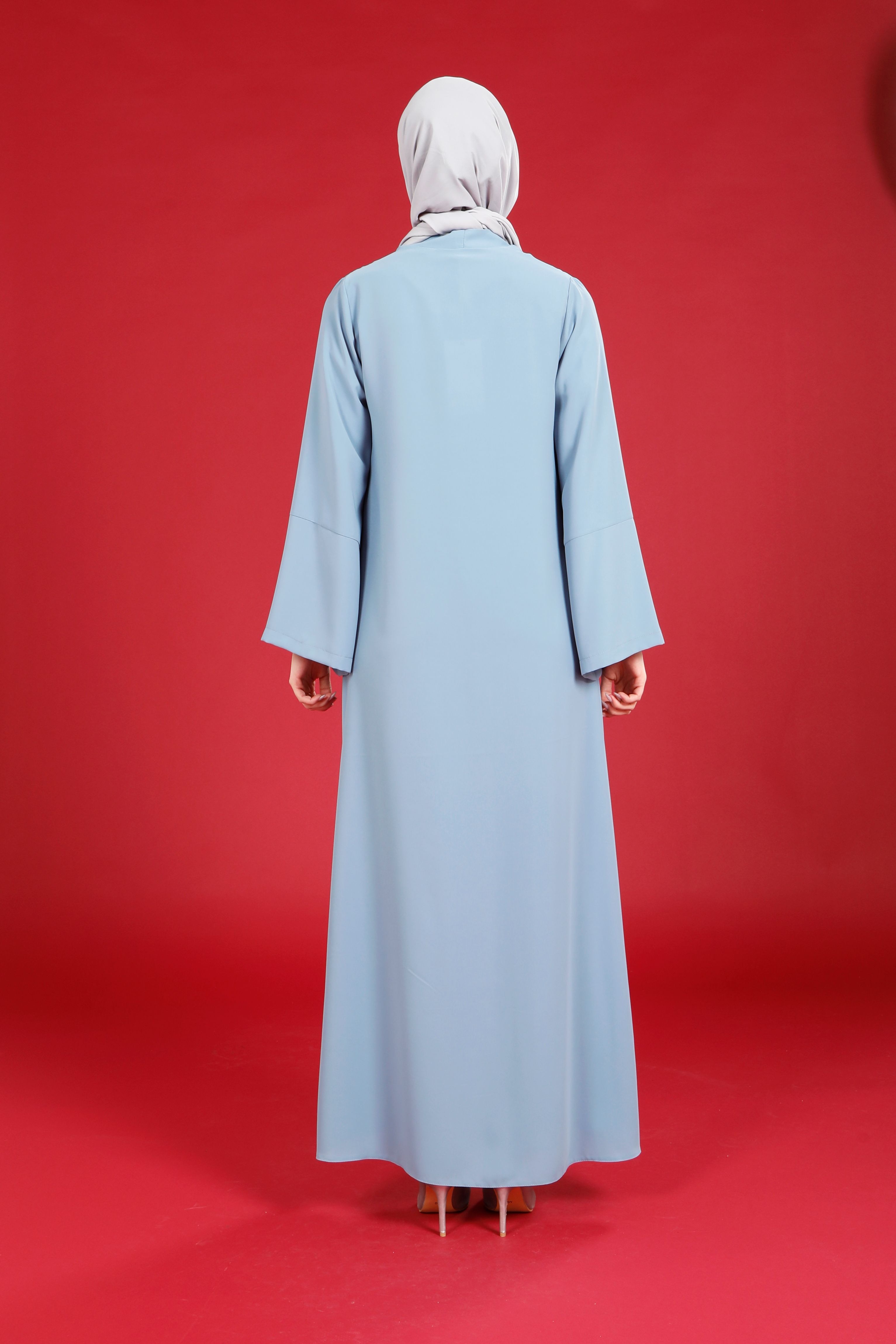 Markasız-SEDRA ABAYA İNDİGO