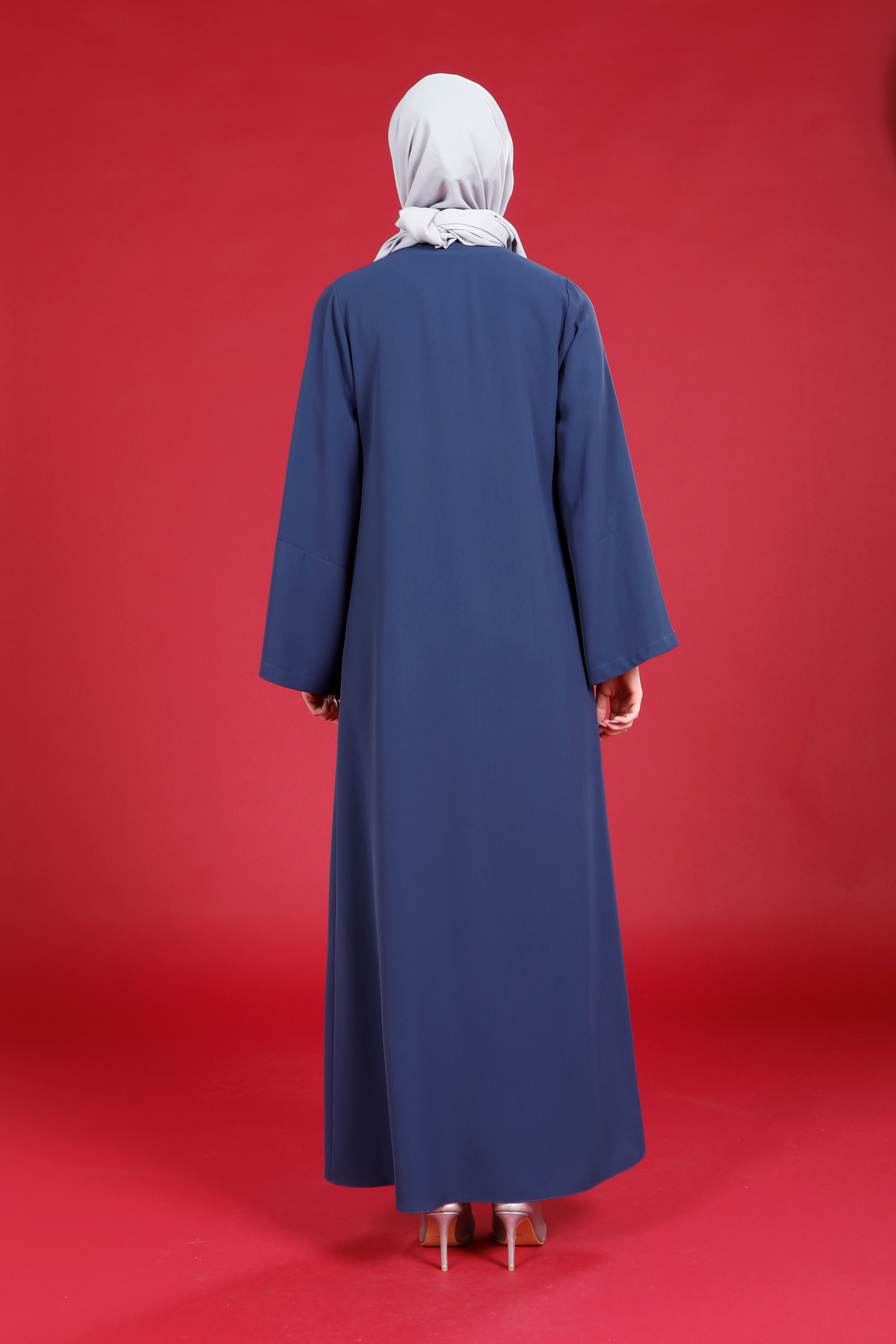 Markasız-SEDRA ABAYA LACİVERT