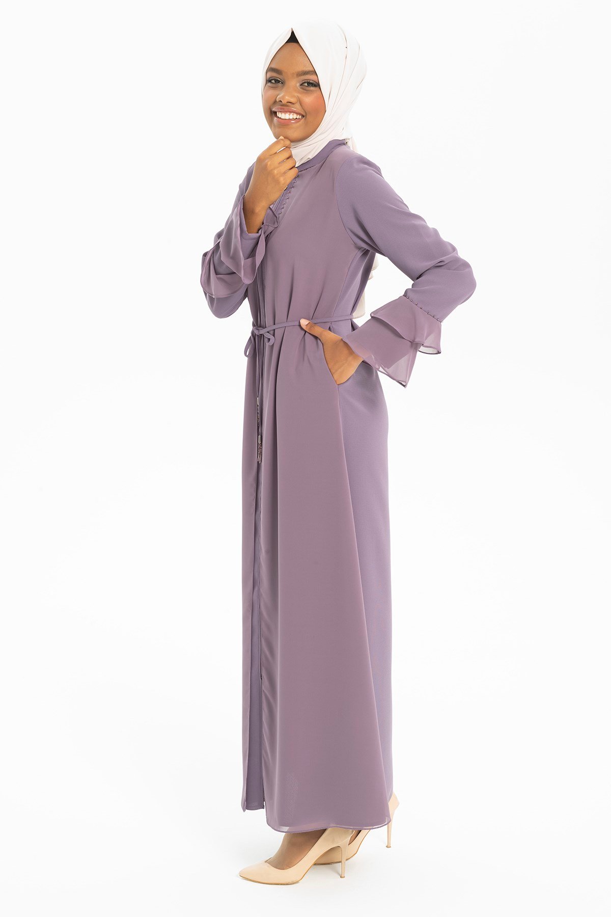 Beyza-SARRAF FERACE LİLA PETEK