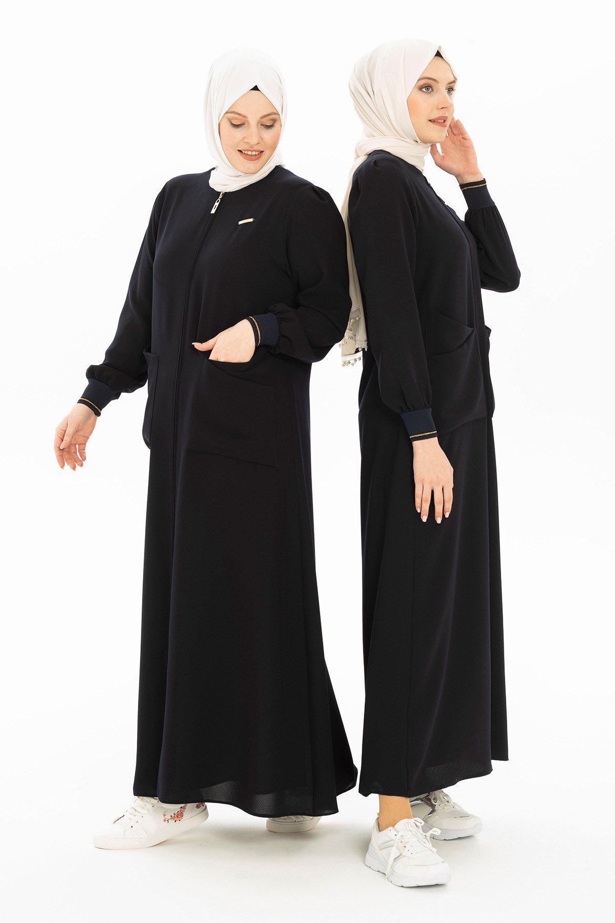 Beyza-BEYZADE FERACE LACİVERT PETEK