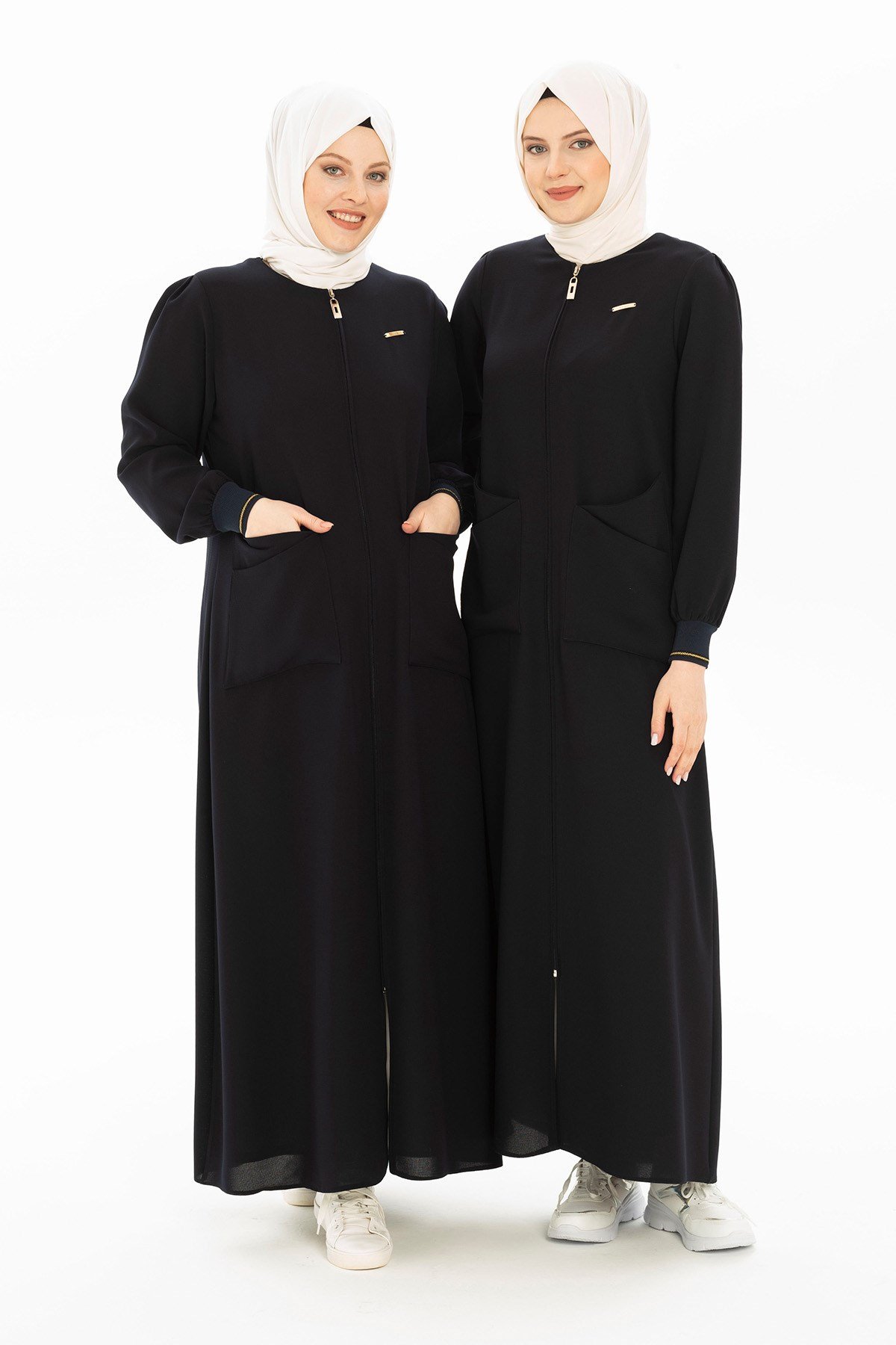 Beyza-BEYZADE FERACE LACİVERT PETEK