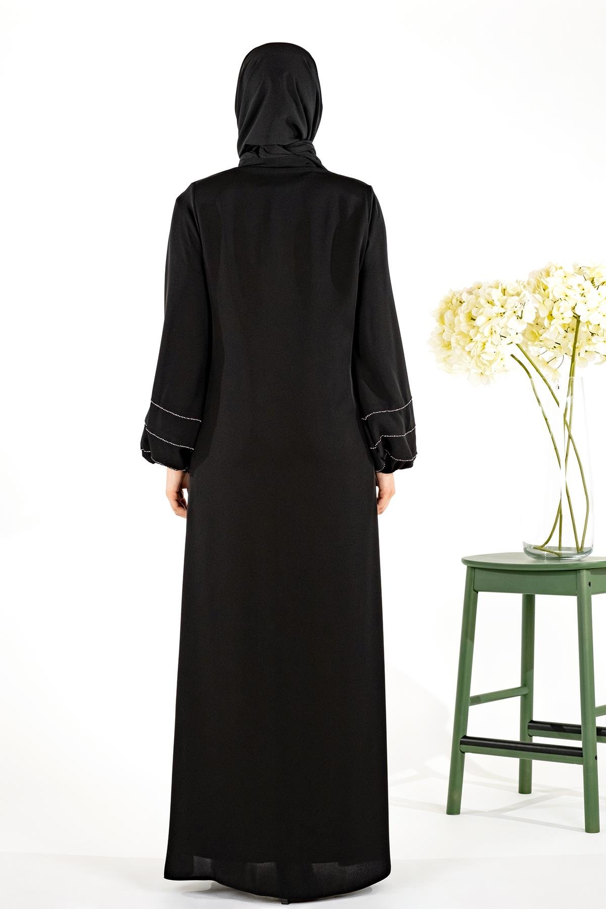 Beyza-ZİŞAN ABAYA SİYAH