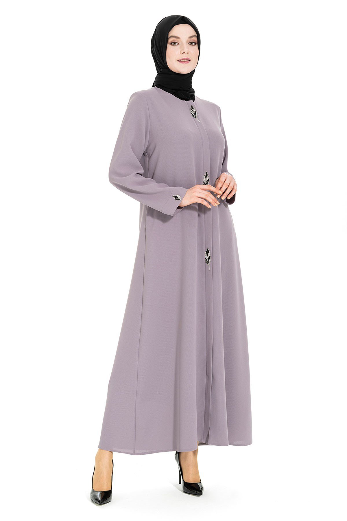Beyza-YAPRAK FERACE GRİ PETEK
