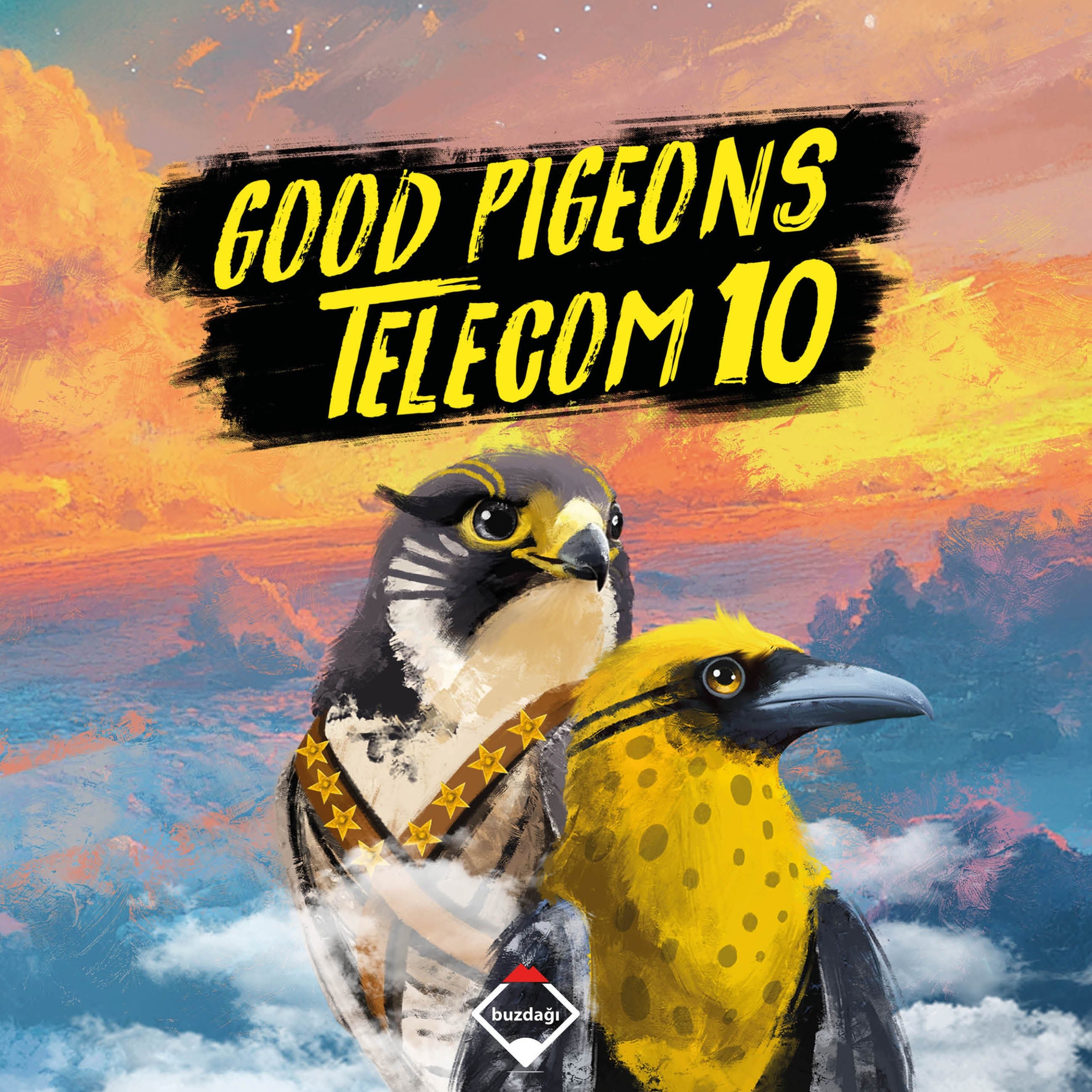 Güvercin Posta Teşkilatı Serisi (10 Kitap Türkçe) Good Pigeons Telecom Serisi (10 Kitap İngilizce)